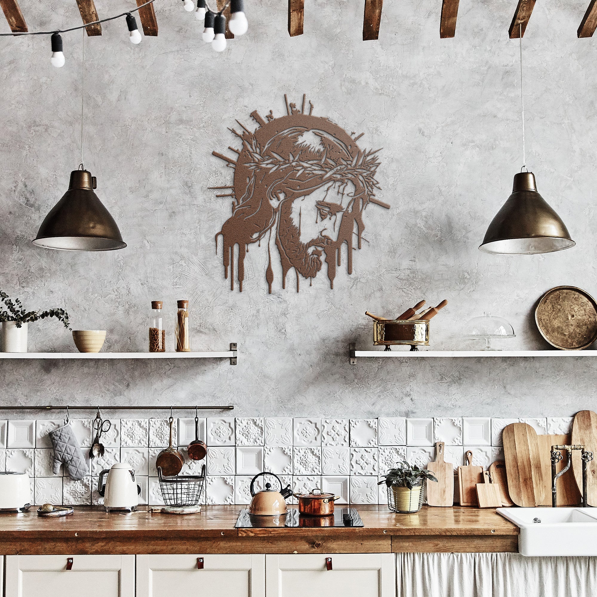 Jesus Metal Sign - Cool Metal Signs