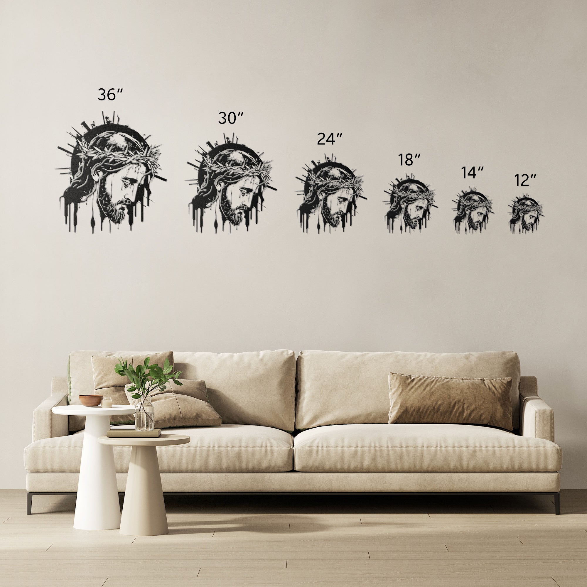 Jesus Metal Sign - Cool Metal Signs