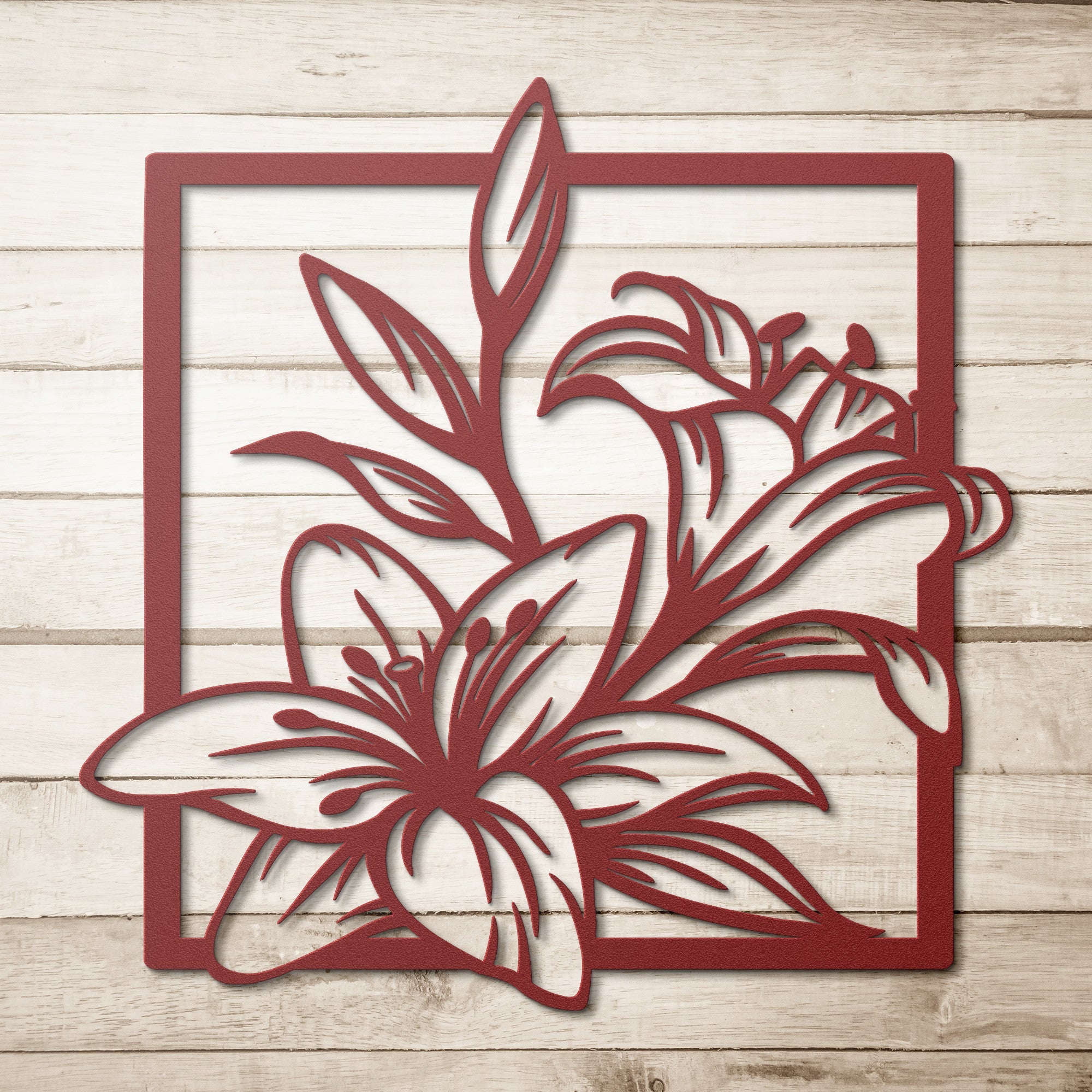 Lilly Metal Sign - Cool Metal Signs