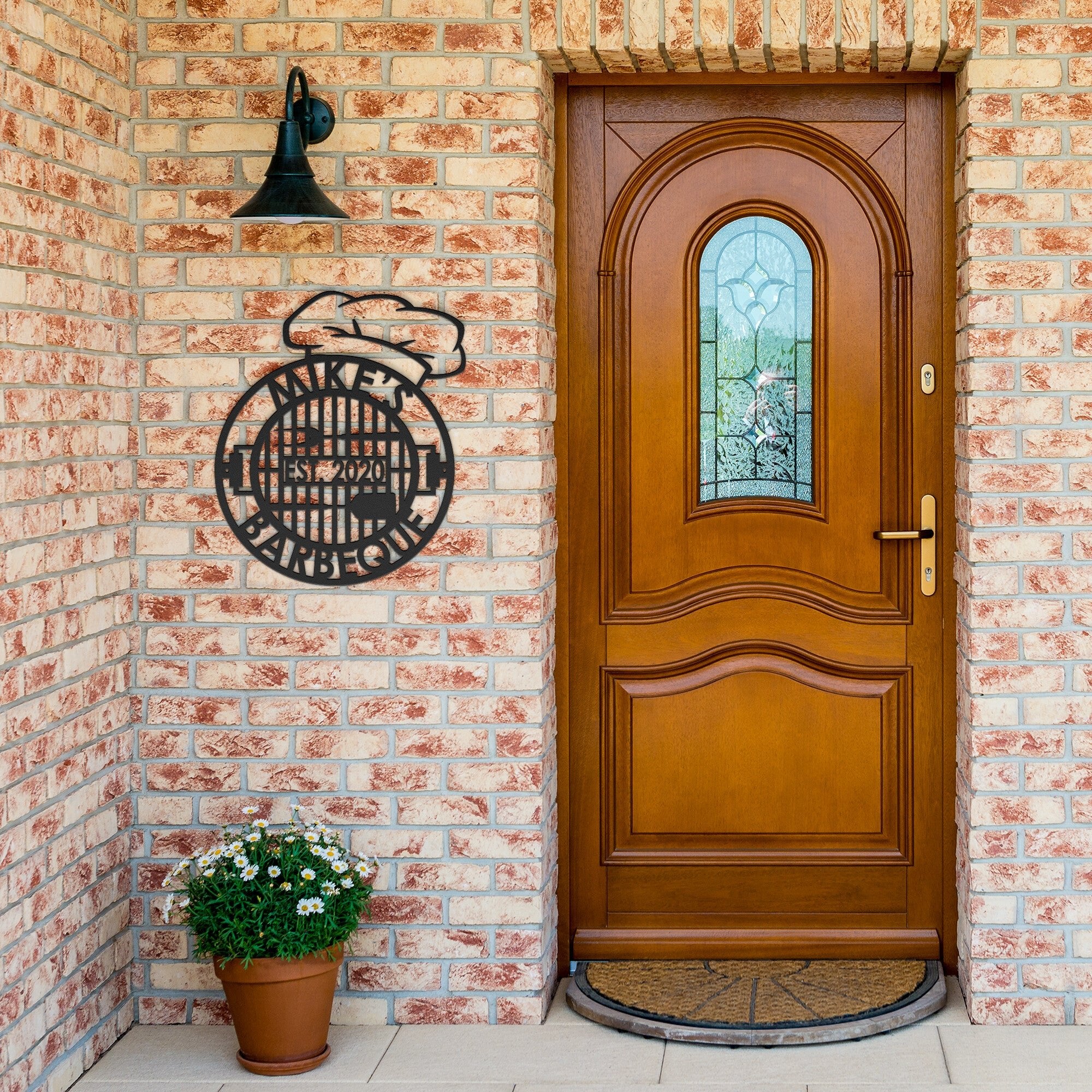 Personalized BBQ Sign - Cool Metal Signs