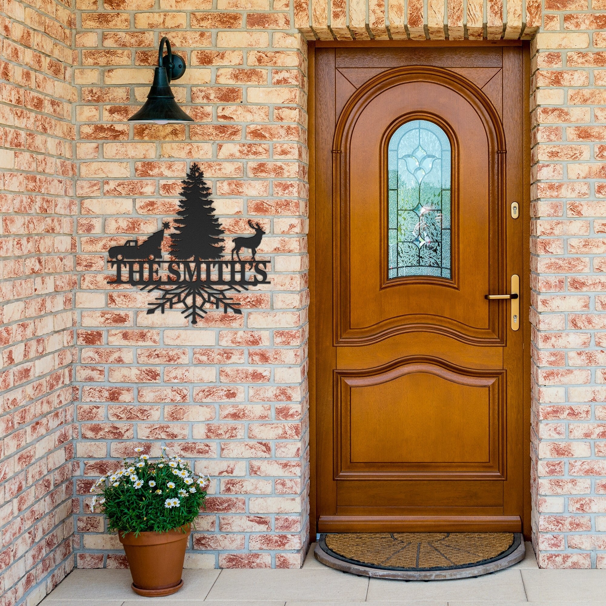 Personalized Christmas Sign - Cool Metal Signs