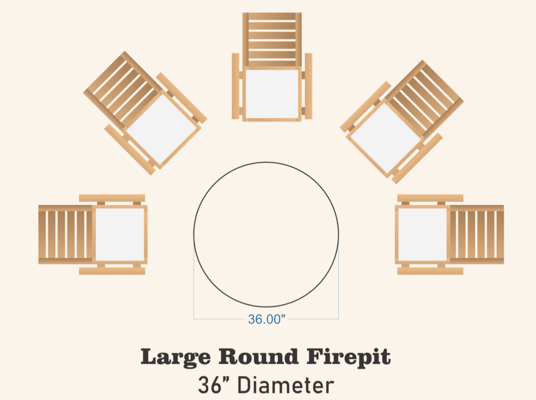 Personalized Couple Fire Pit Ring - Cool Metal Signs