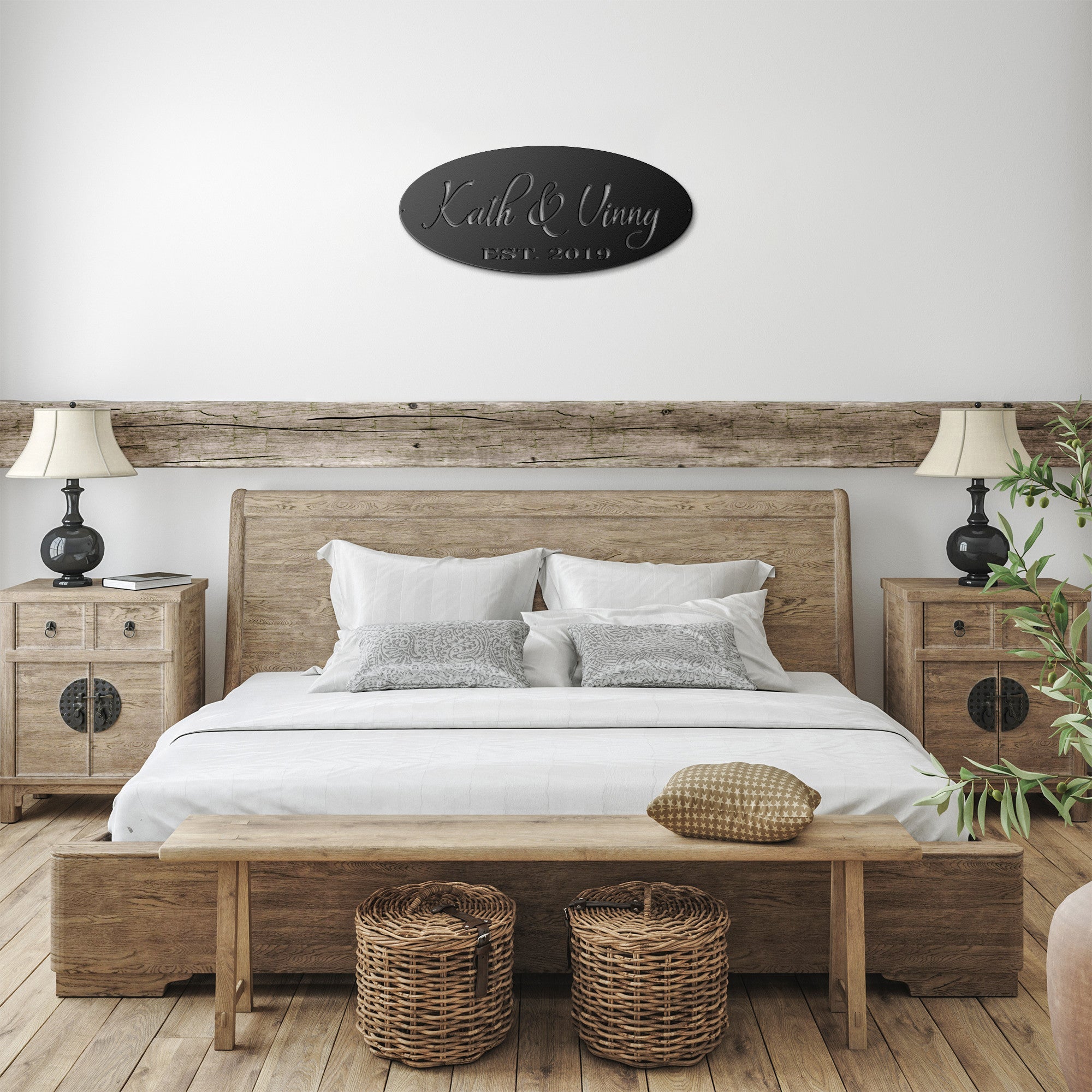 Personalized Couple Sign - Cool Metal Signs