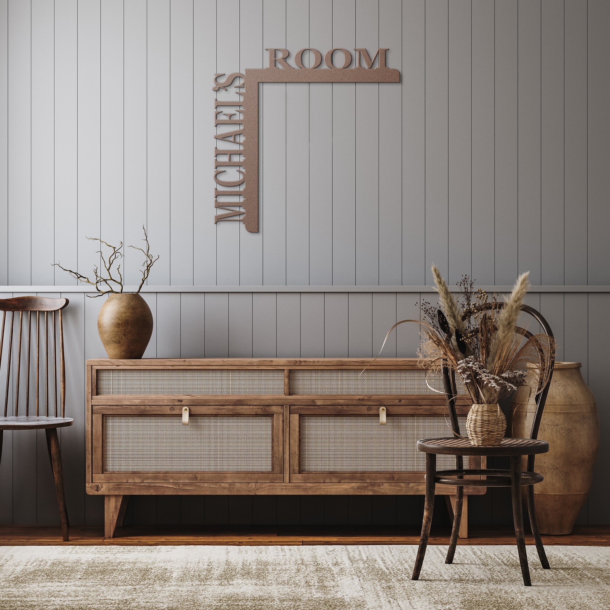 Personalized Door Corner Trim - Cool Metal Signs