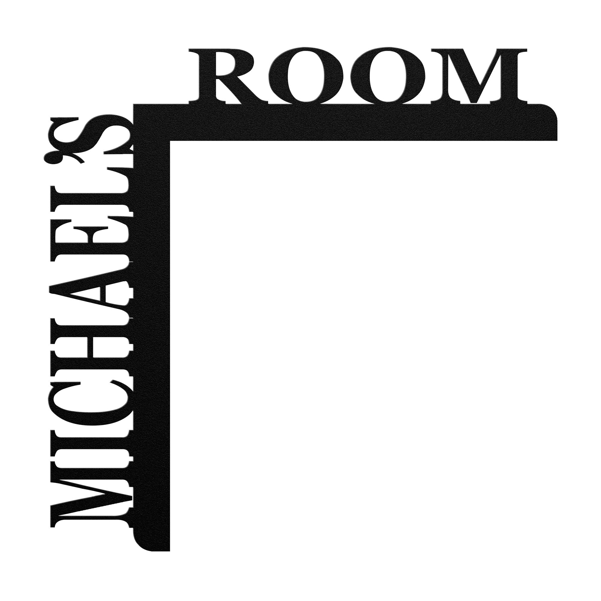 Personalized Door Corner Trim - Cool Metal Signs