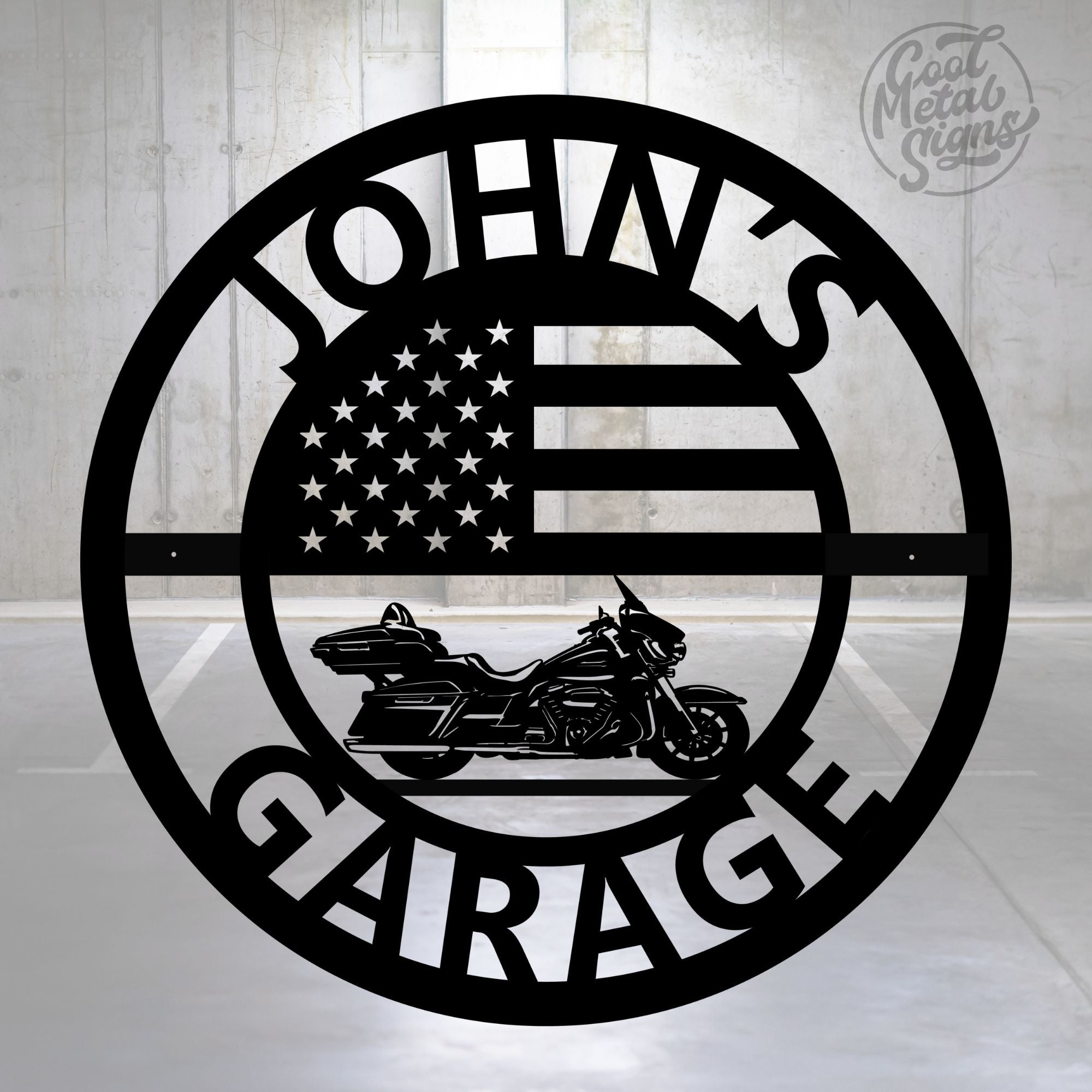 Personalized Electra Glide Metal Sign - Cool Metal Signs