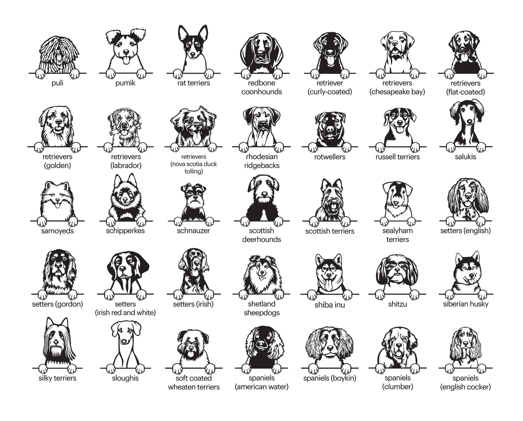 Personalized Family & Dogs Sign - Cool Metal Signs