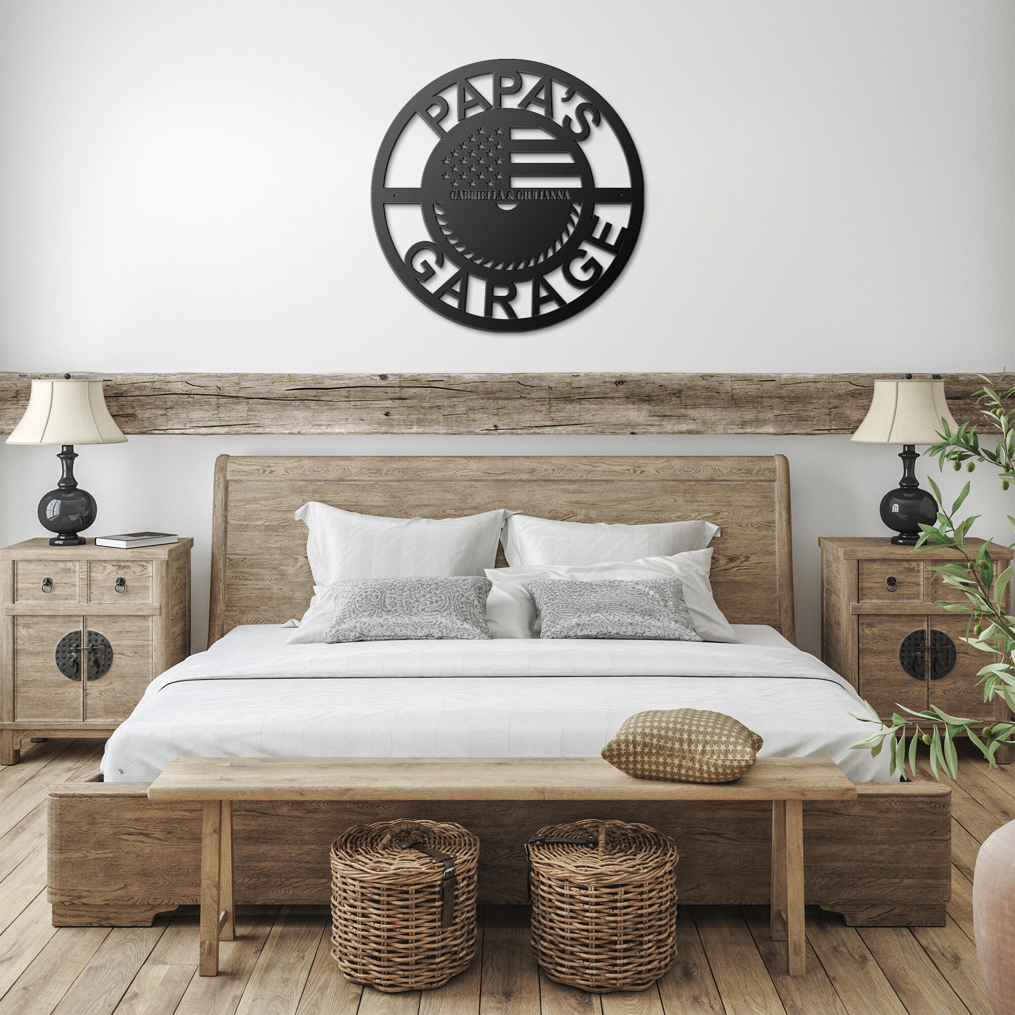 Personalized Garage Sign - Cool Metal Signs