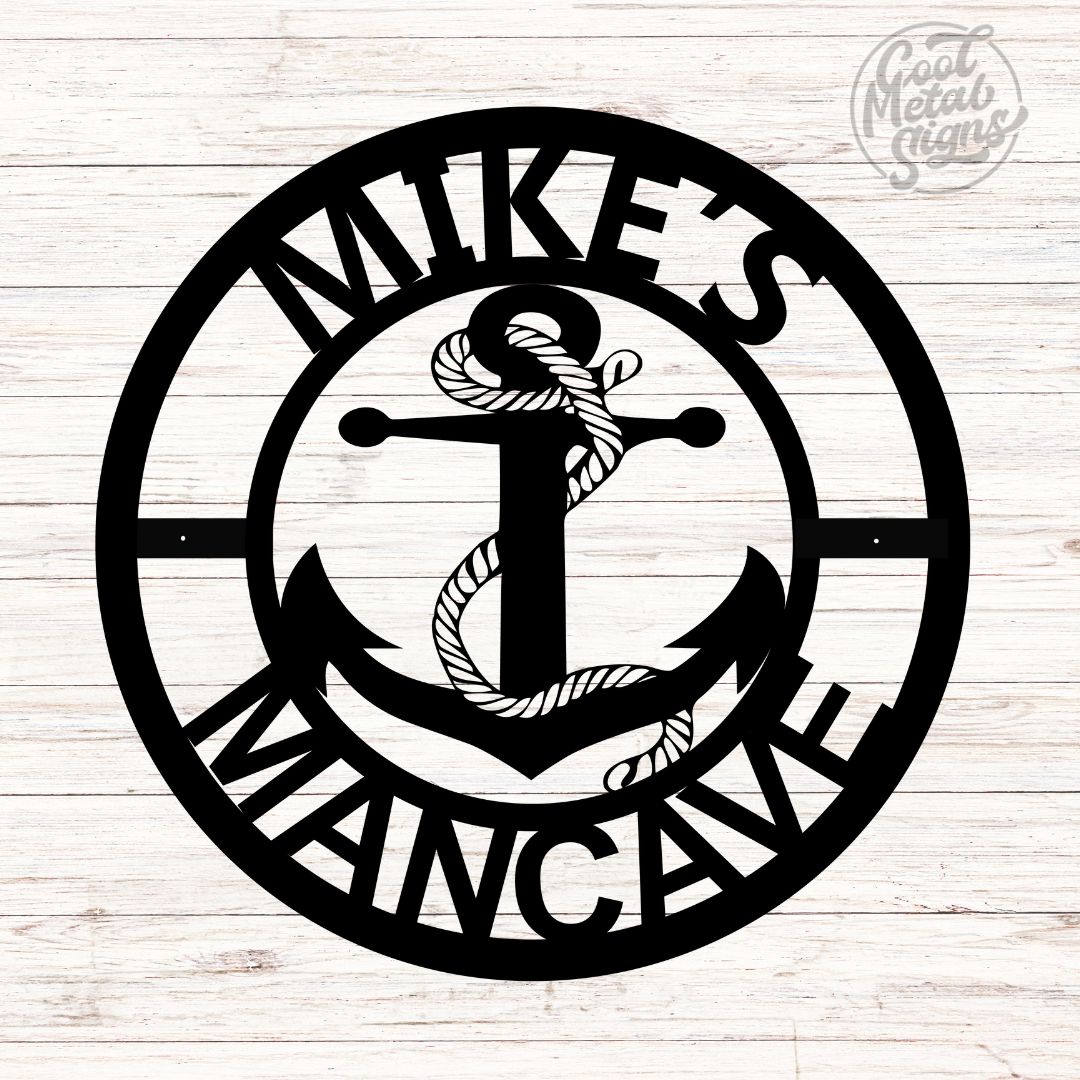 Personalized Nautical Sign - Cool Metal Signs