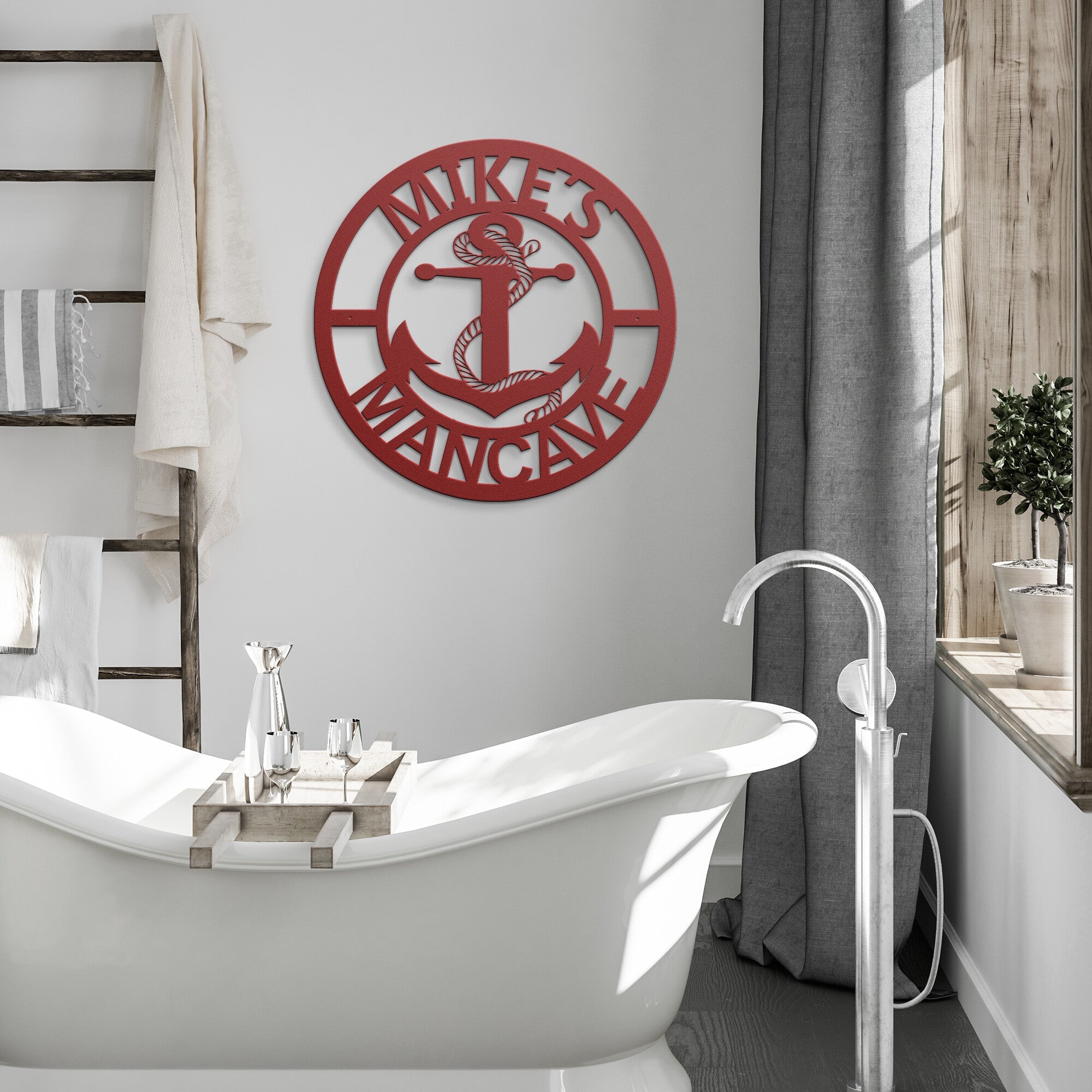 Personalized Nautical Sign - Cool Metal Signs