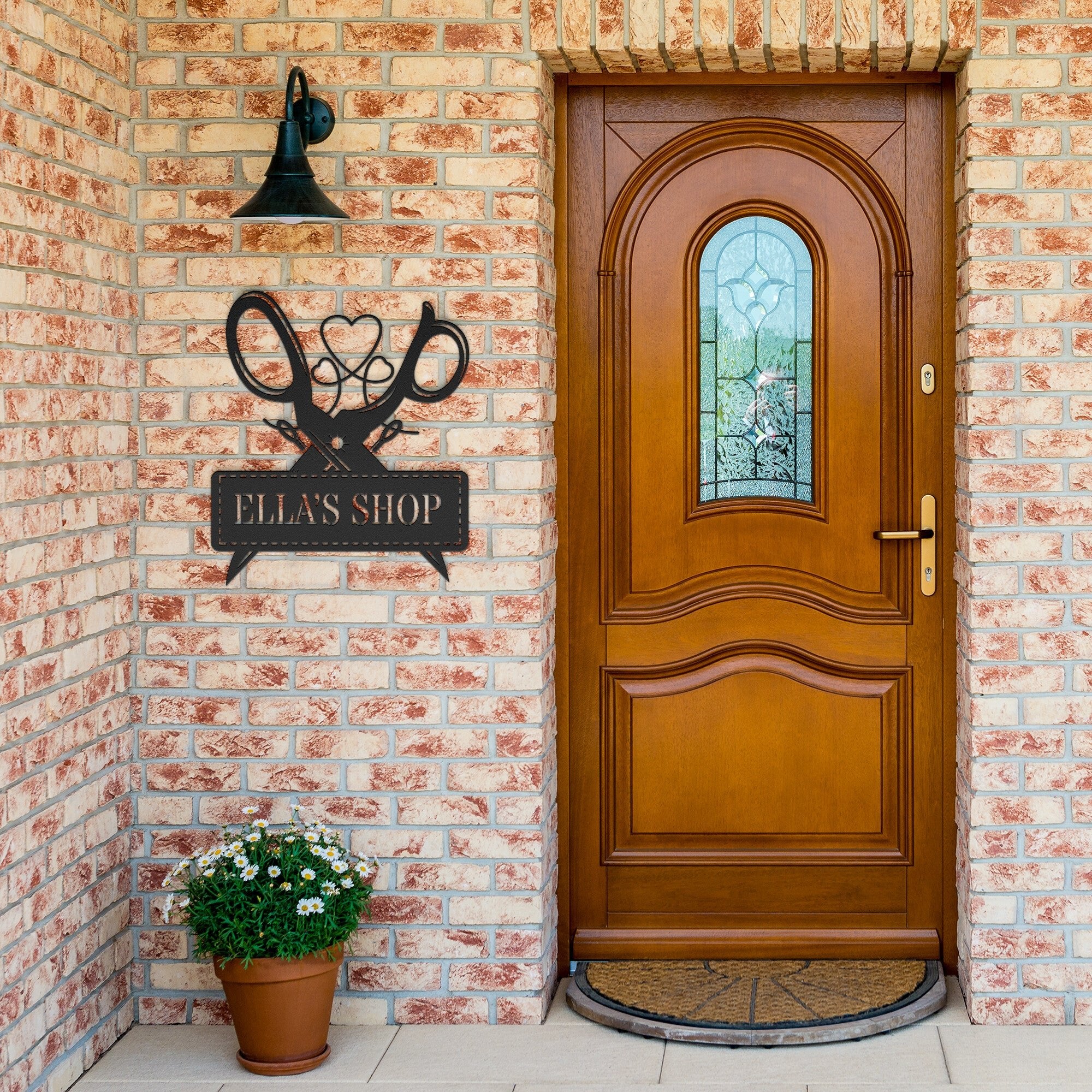 Personalized Quilting Sign - Cool Metal Signs