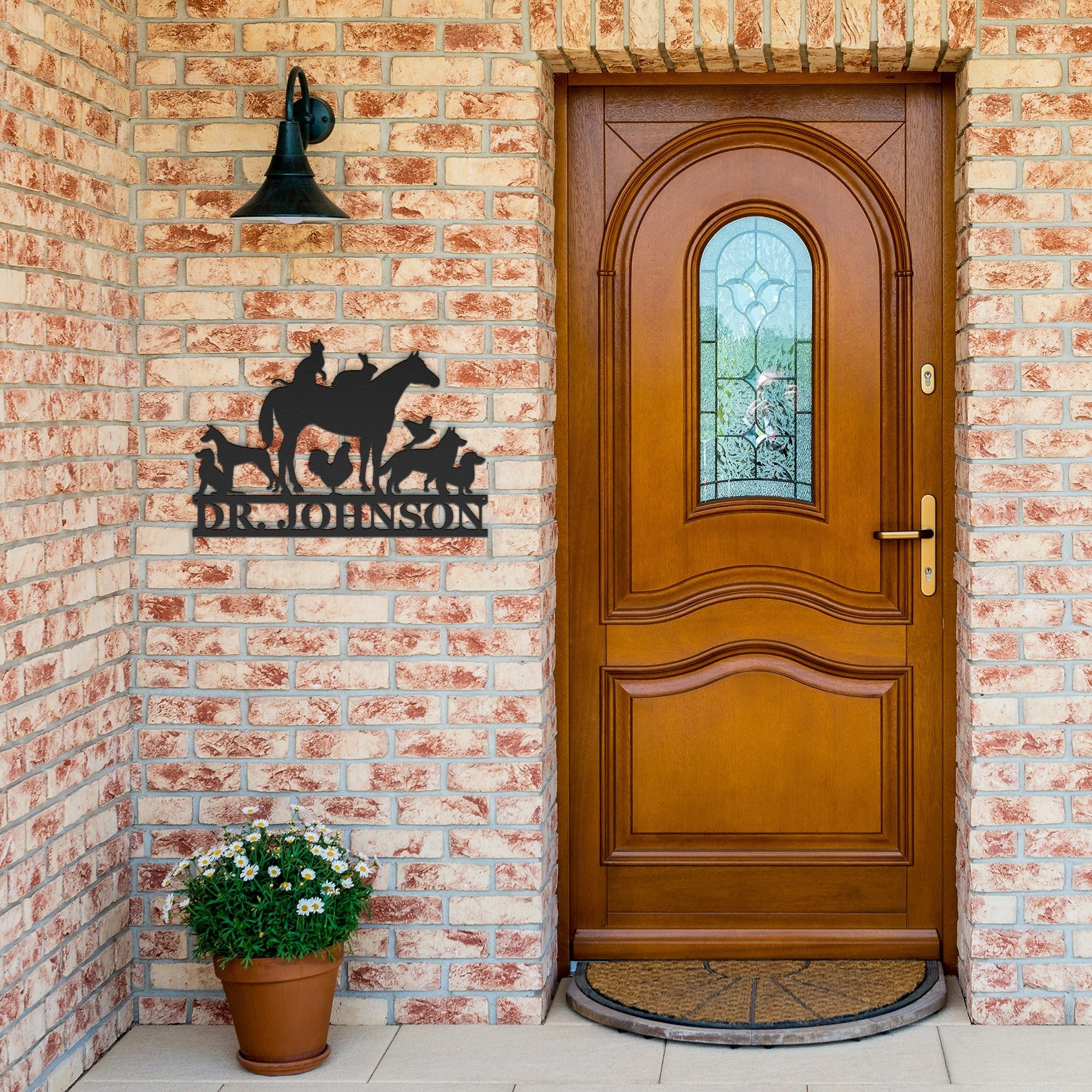 Personalized Veterinarian Sign - Cool Metal Signs