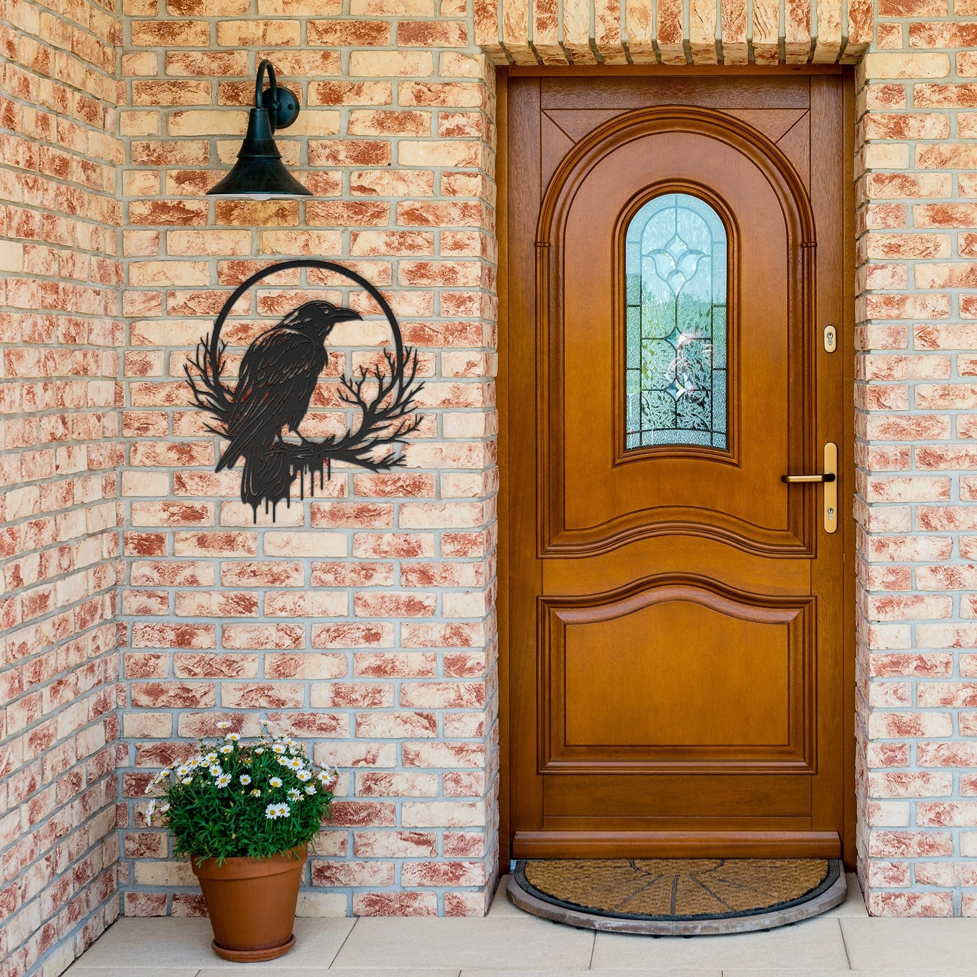 Raven Moon Sign - Cool Metal Signs