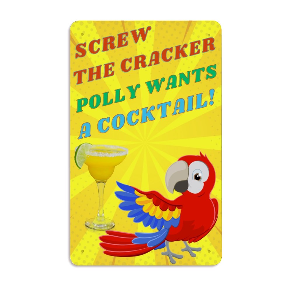 Screw the Cracker Sign - Cool Metal Signs