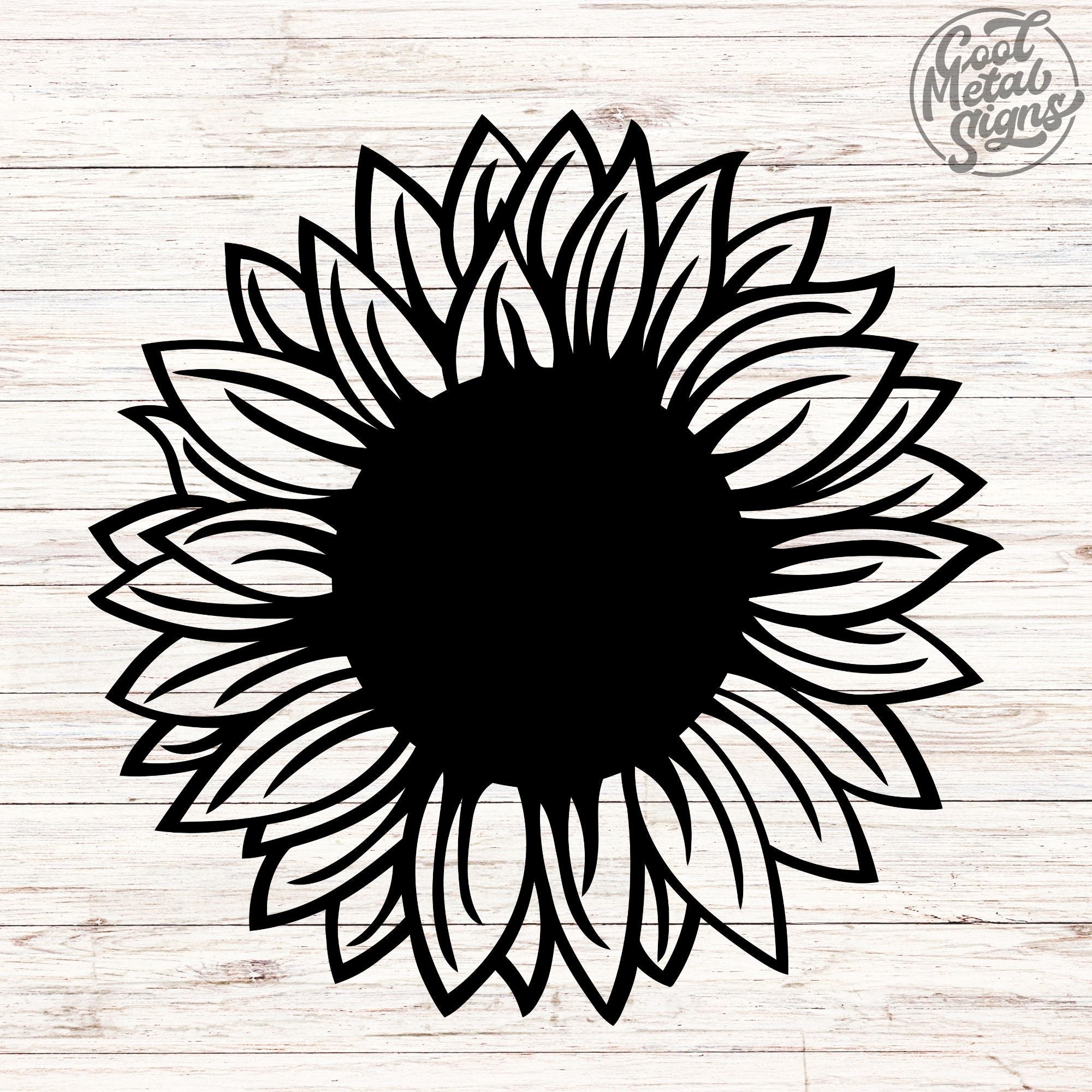 Sunflower Metal Sign - Cool Metal Signs