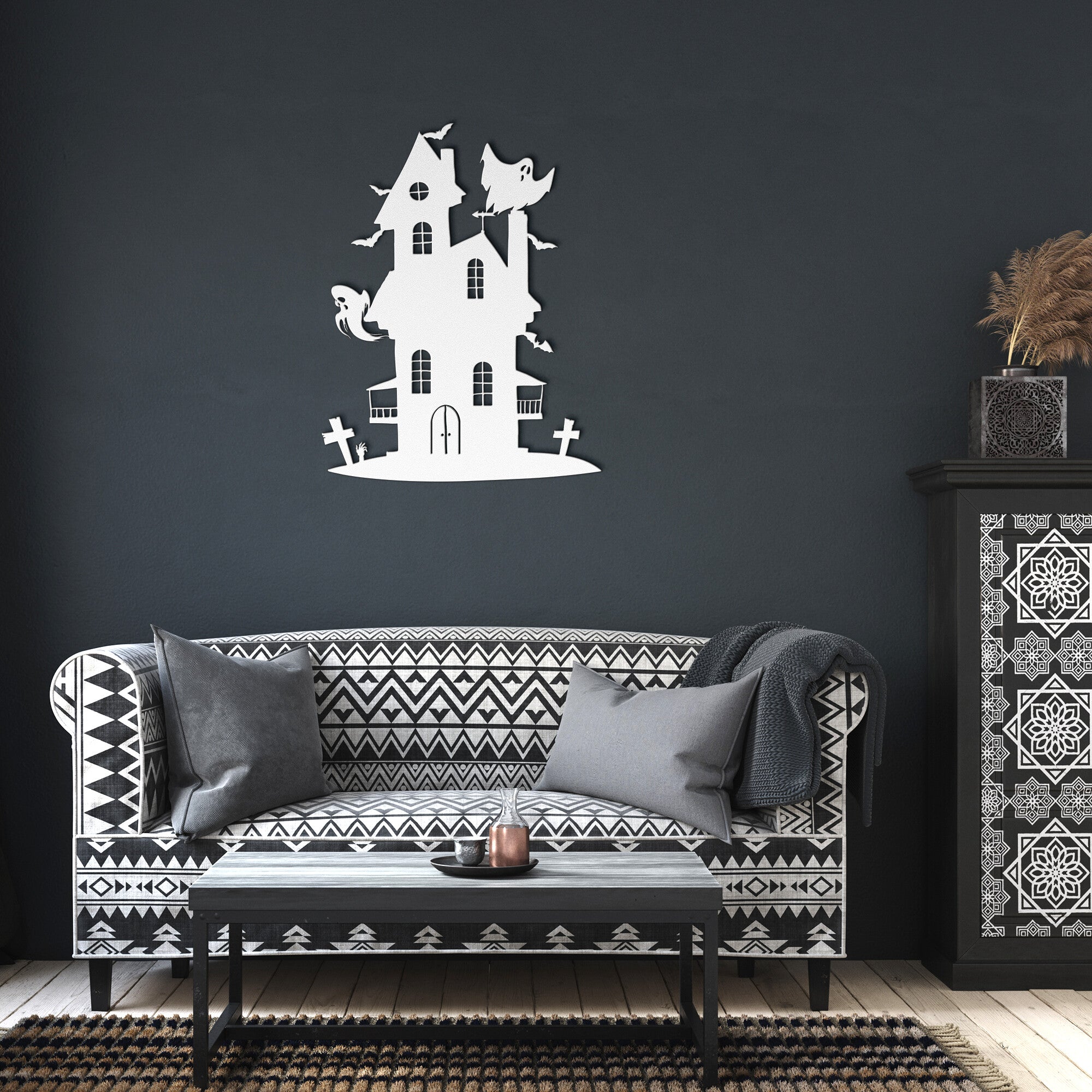 The Halloween House - Cool Metal Signs