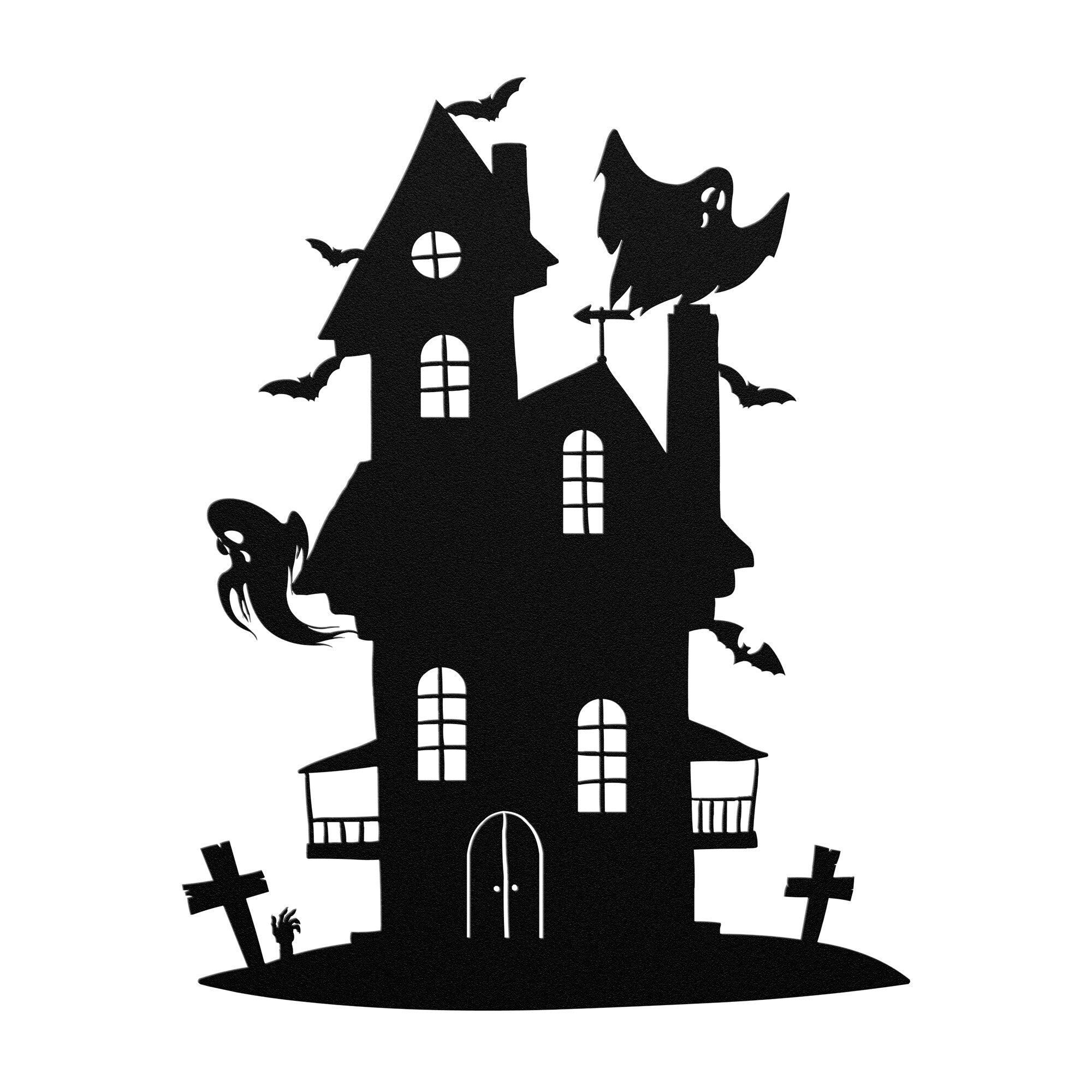 The Halloween House - Cool Metal Signs