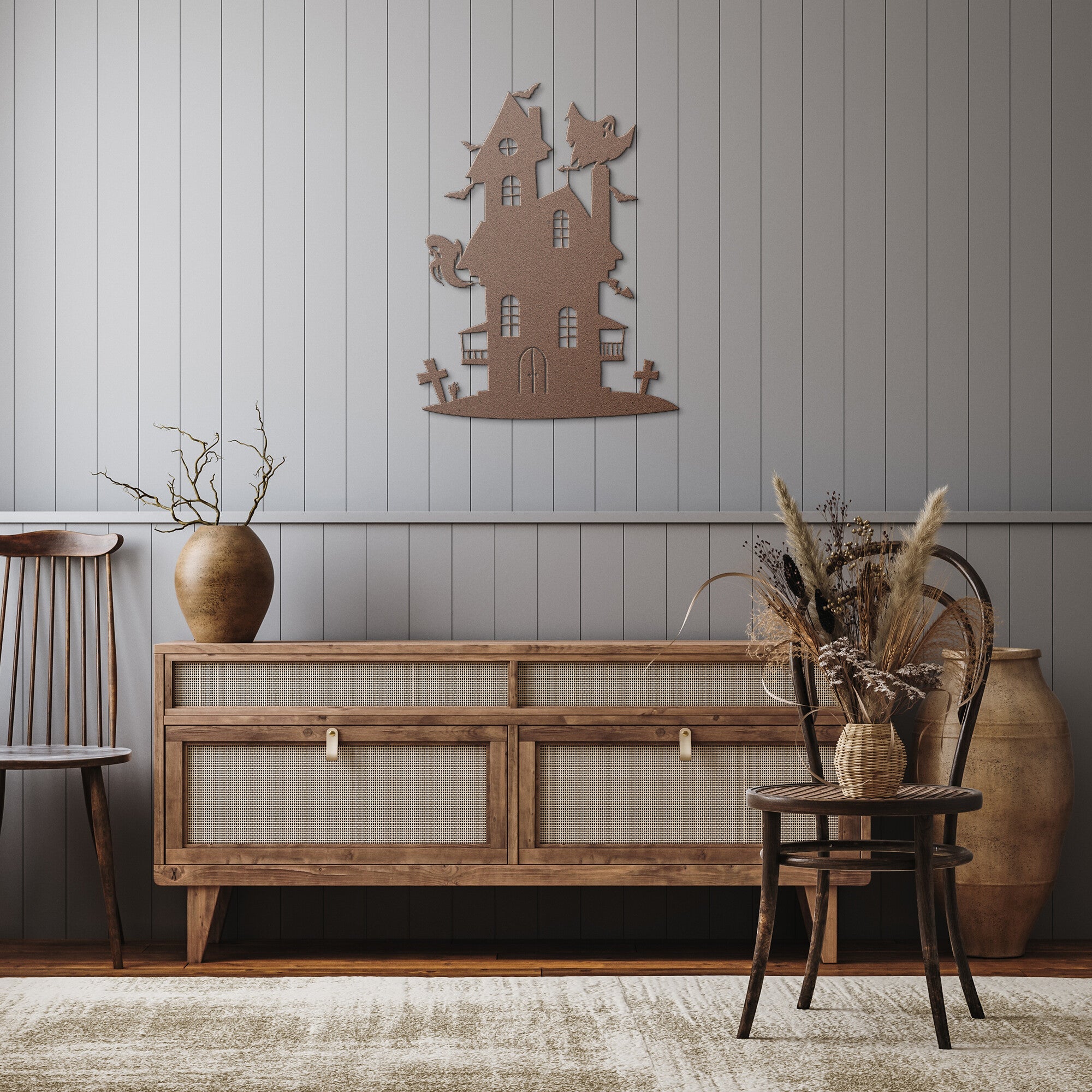 The Halloween House - Cool Metal Signs