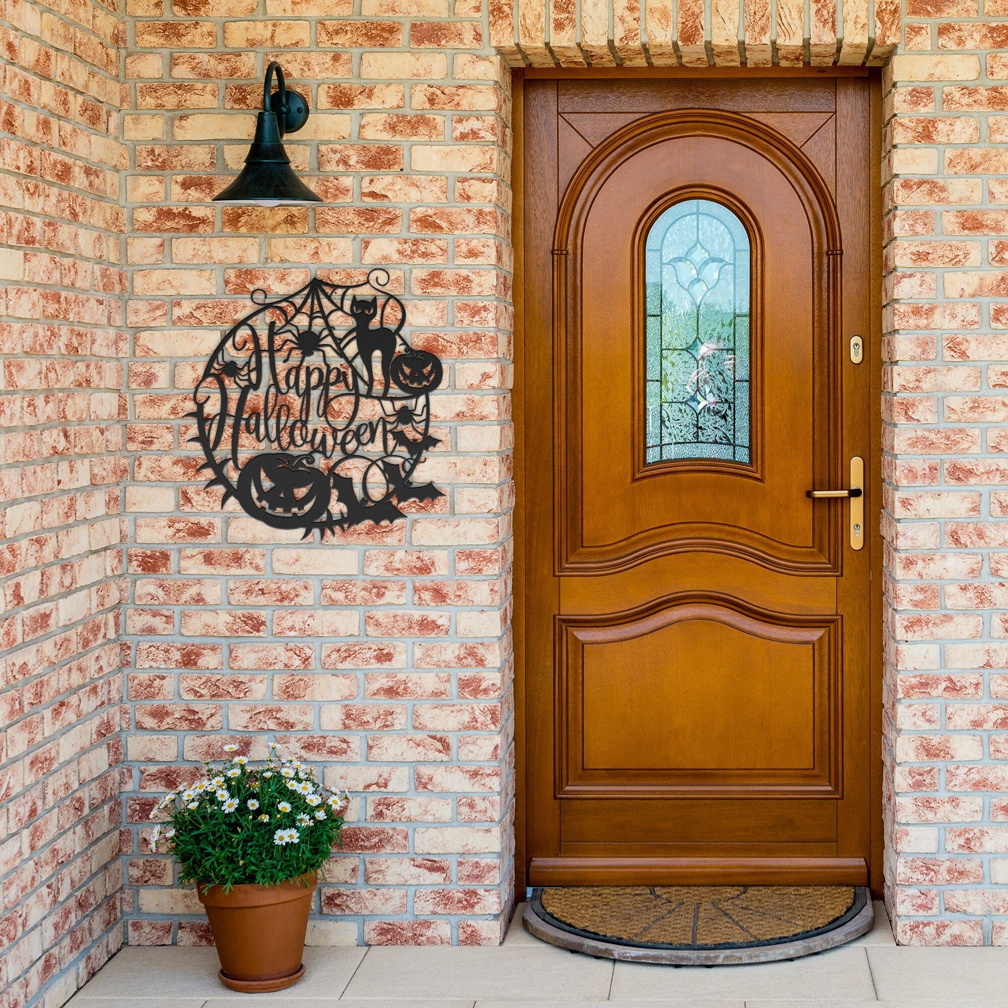 The Happy Halloween Sign - Cool Metal Signs