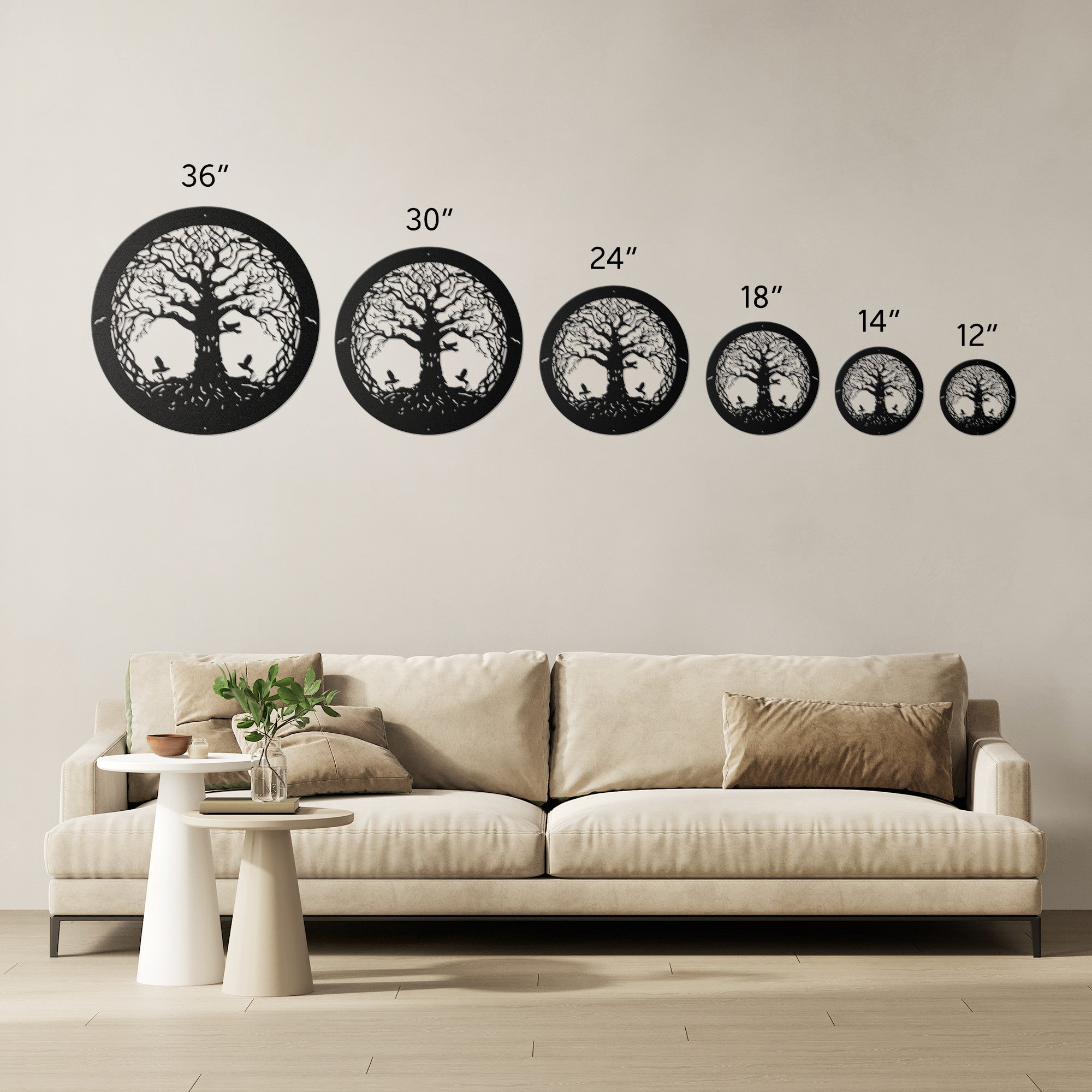 Tree of Life Metal Sign - Cool Metal Signs