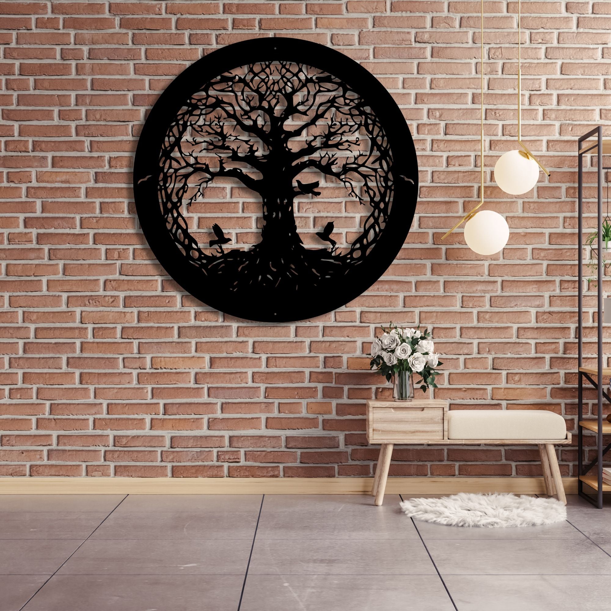 Tree of Life Metal Sign - Cool Metal Signs