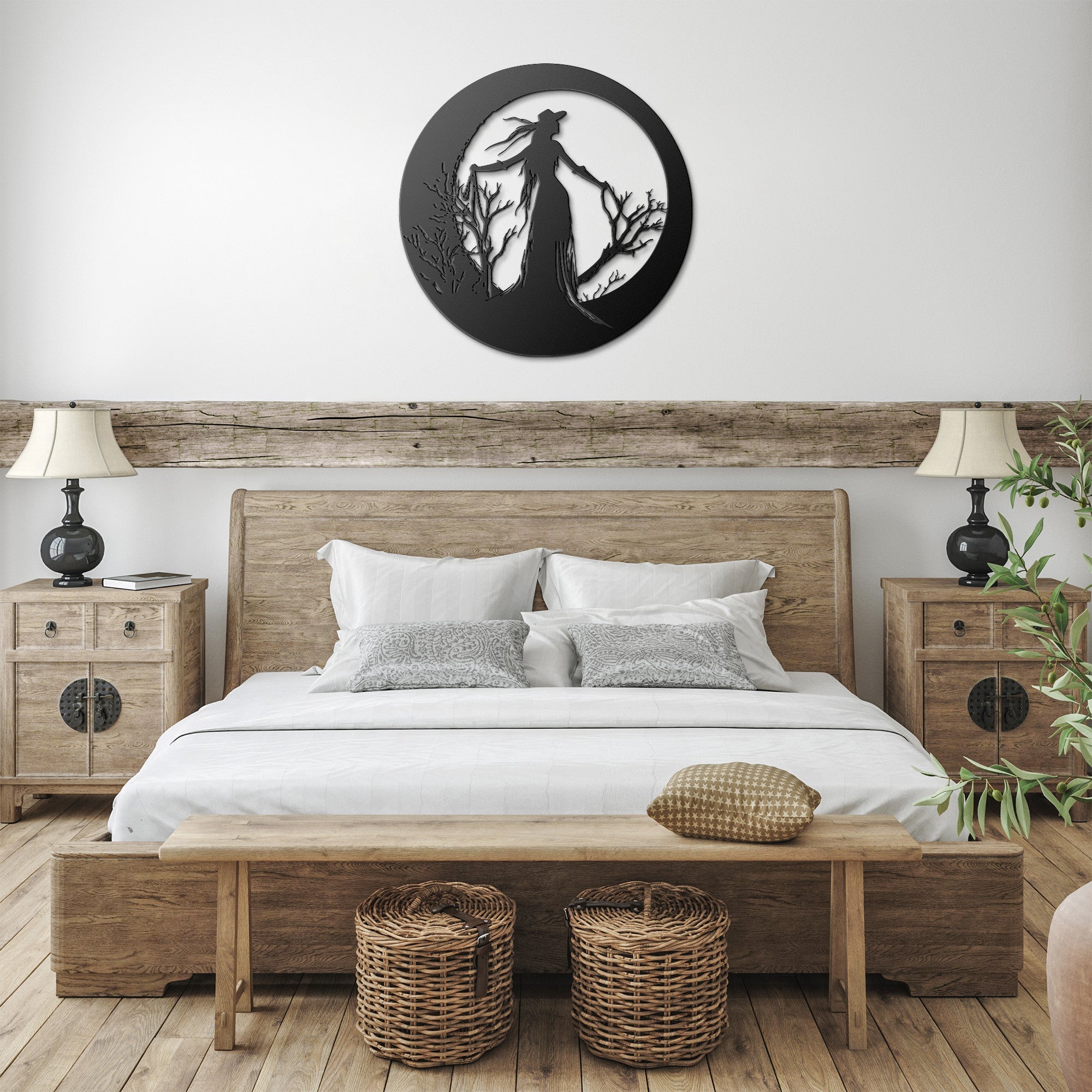 Witch Moon Metal Sign - Cool Metal Signs