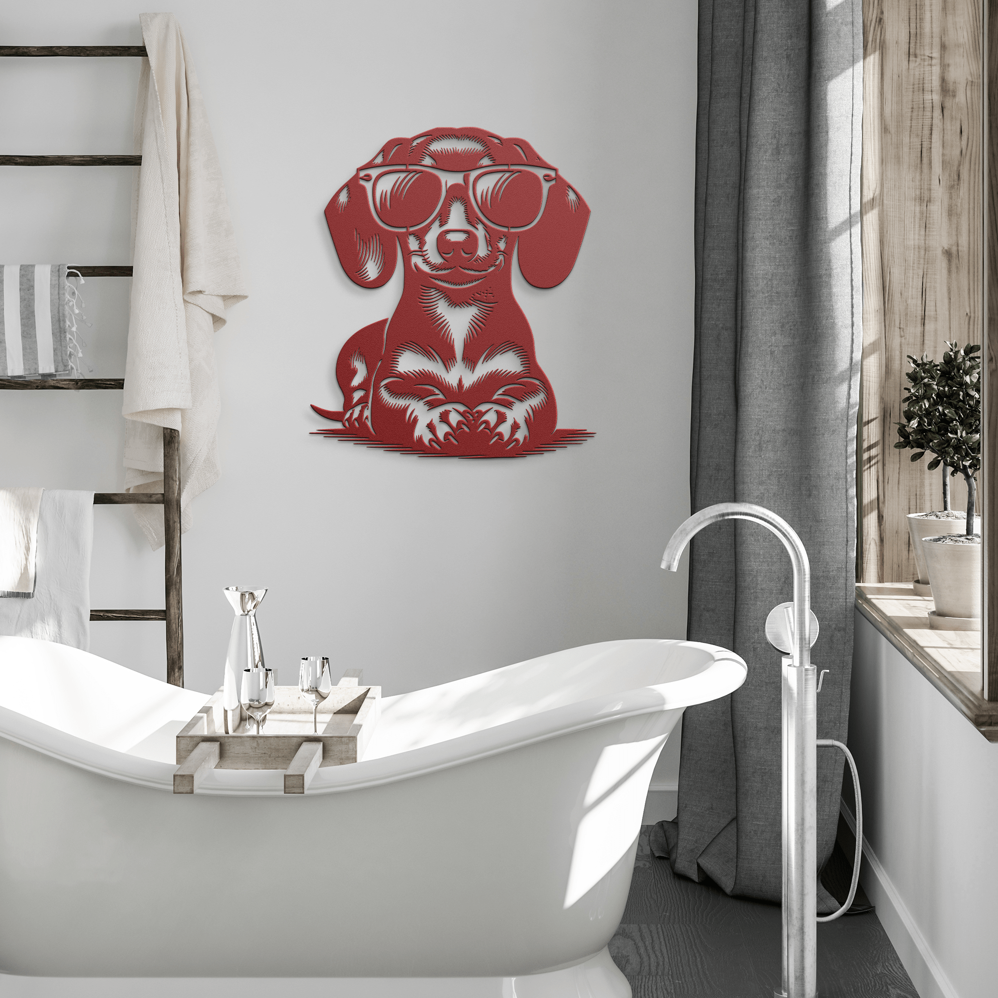 Cool Dachshund Metal Sign - Cool Metal Signs