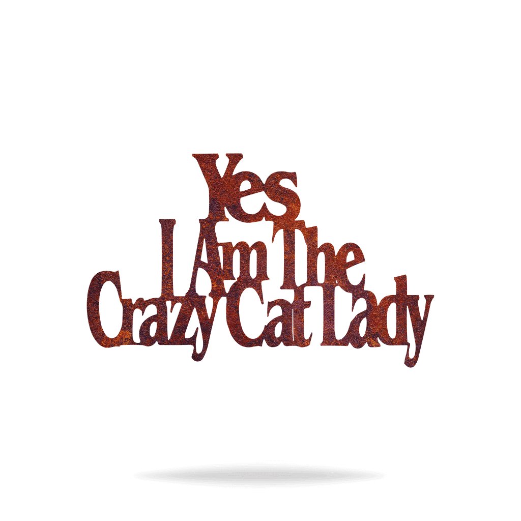 Crazy Cat Lady - Cool Metal Signs