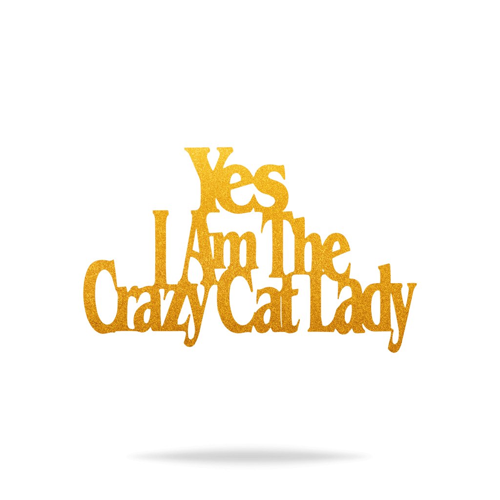 Crazy Cat Lady - Cool Metal Signs