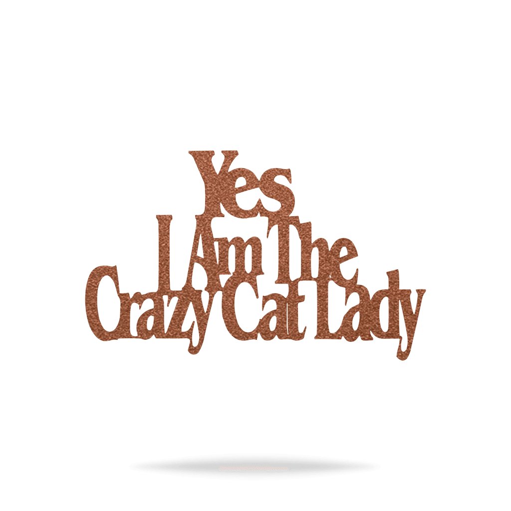 Crazy Cat Lady - Cool Metal Signs