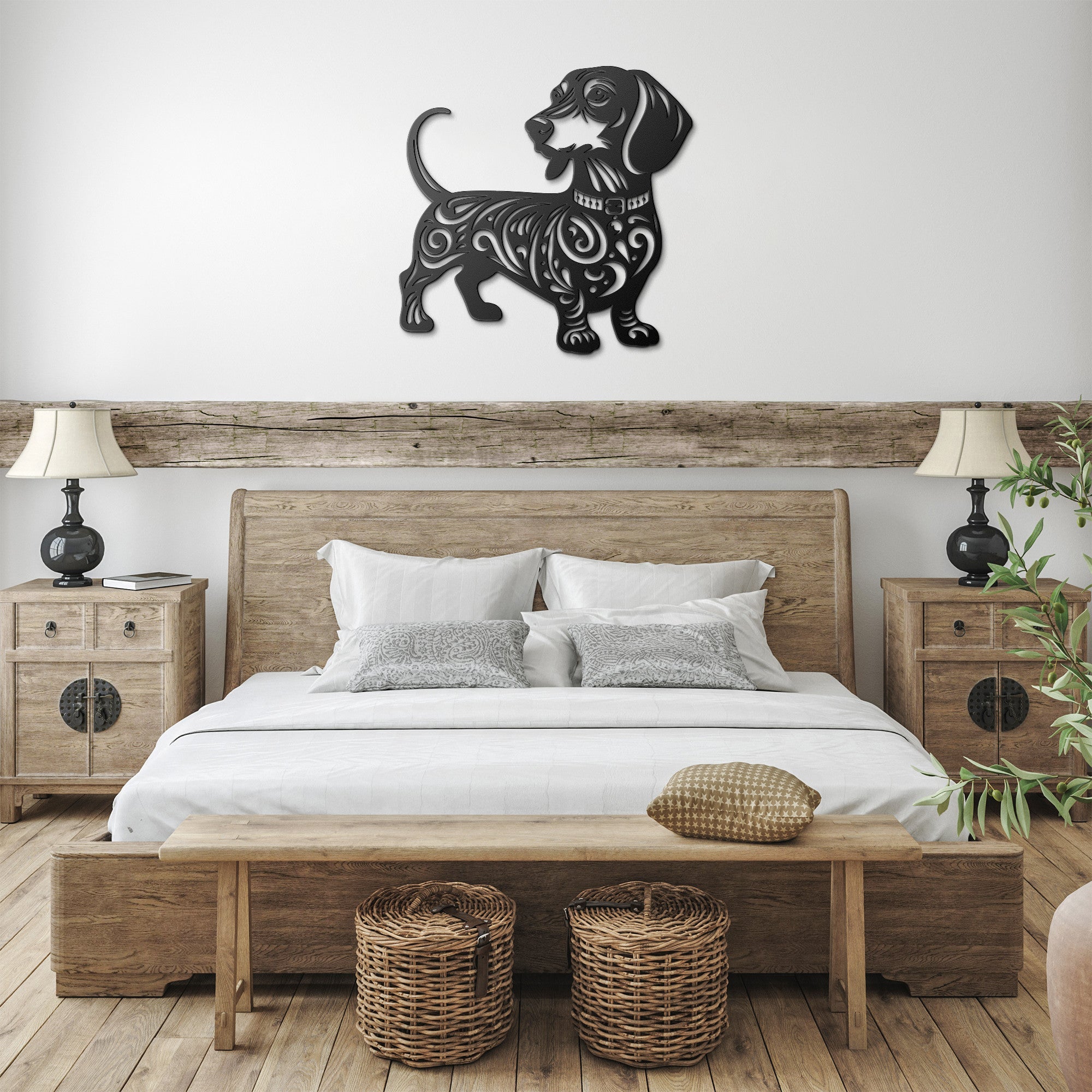 Dachshund Portrait Sign - Cool Metal Signs