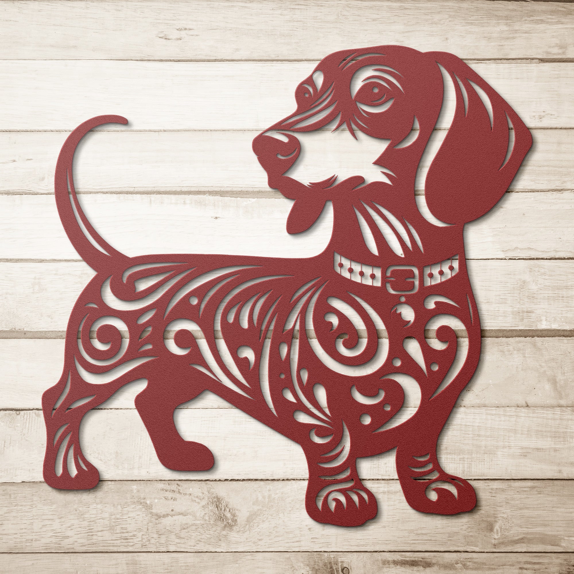 Dachshund Portrait Sign - Cool Metal Signs