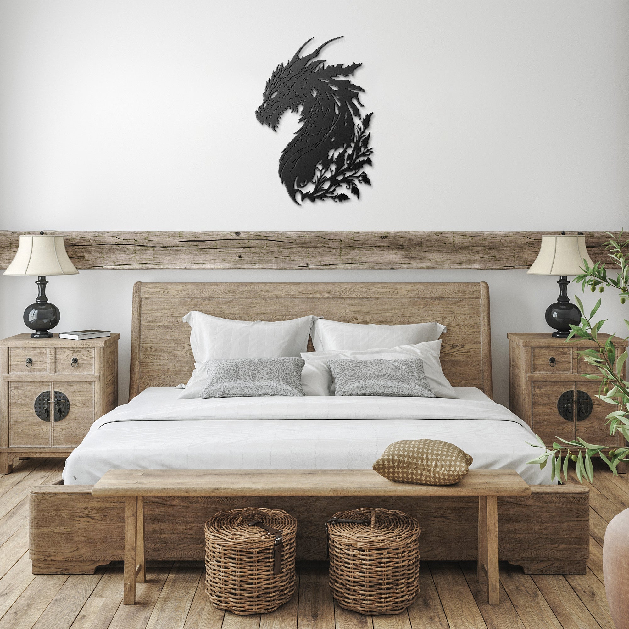 Dragon Metal Sign - Cool Metal Signs