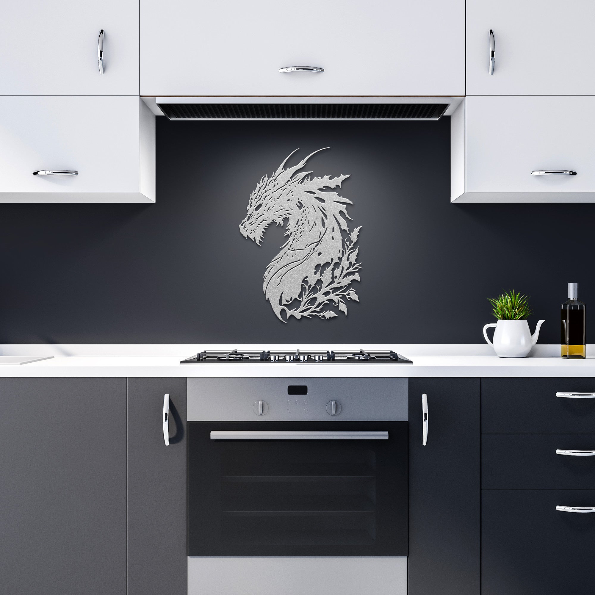 Dragon Metal Sign - Cool Metal Signs