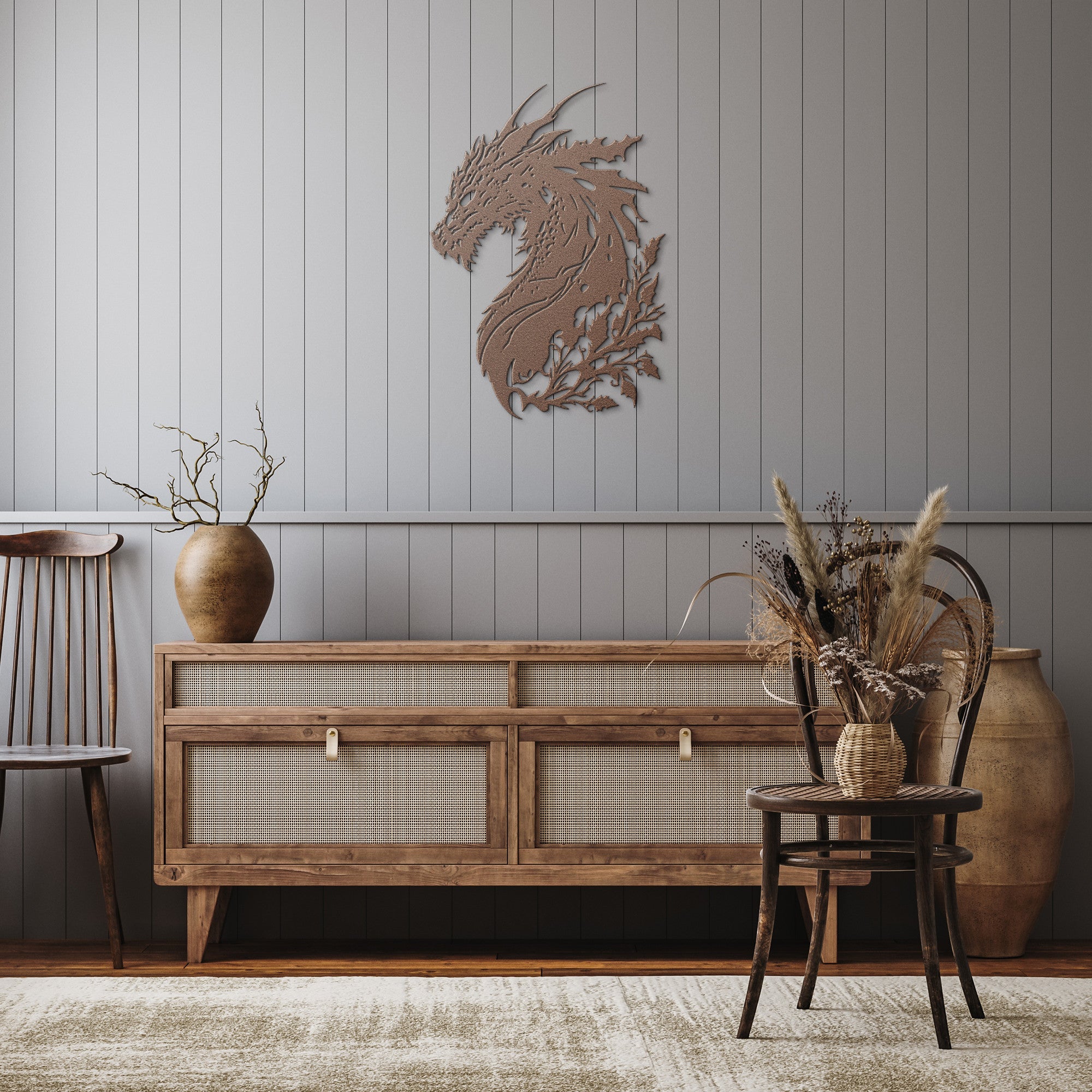 Dragon Metal Sign - Cool Metal Signs