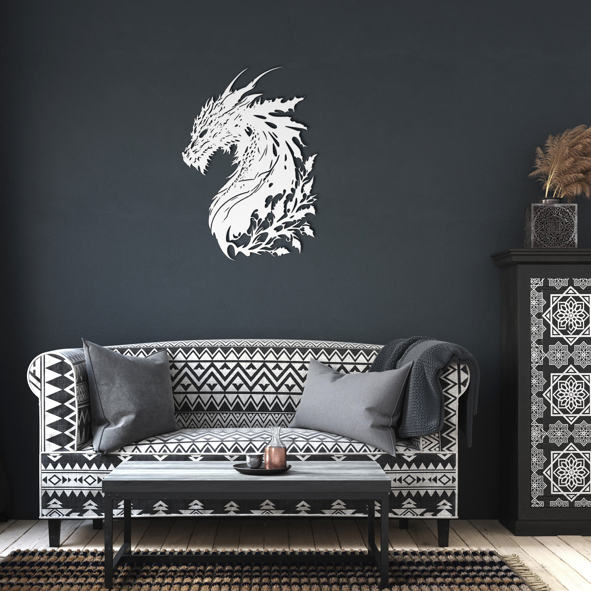 Dragon Metal Sign - Cool Metal Signs