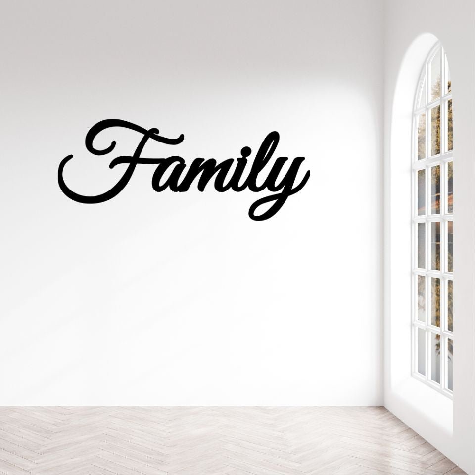 Family Metal Sign - Cool Metal Signs