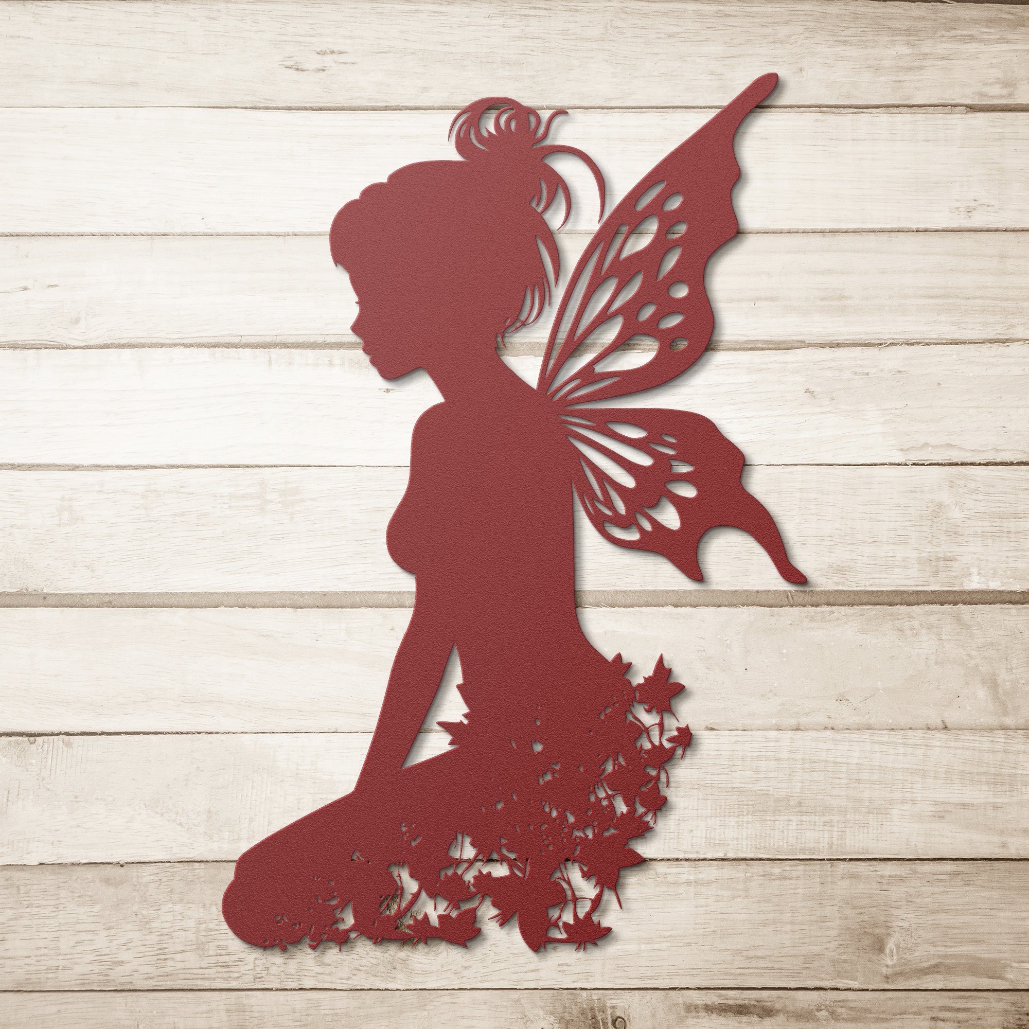 Floral Fairy Sign - Cool Metal Signs