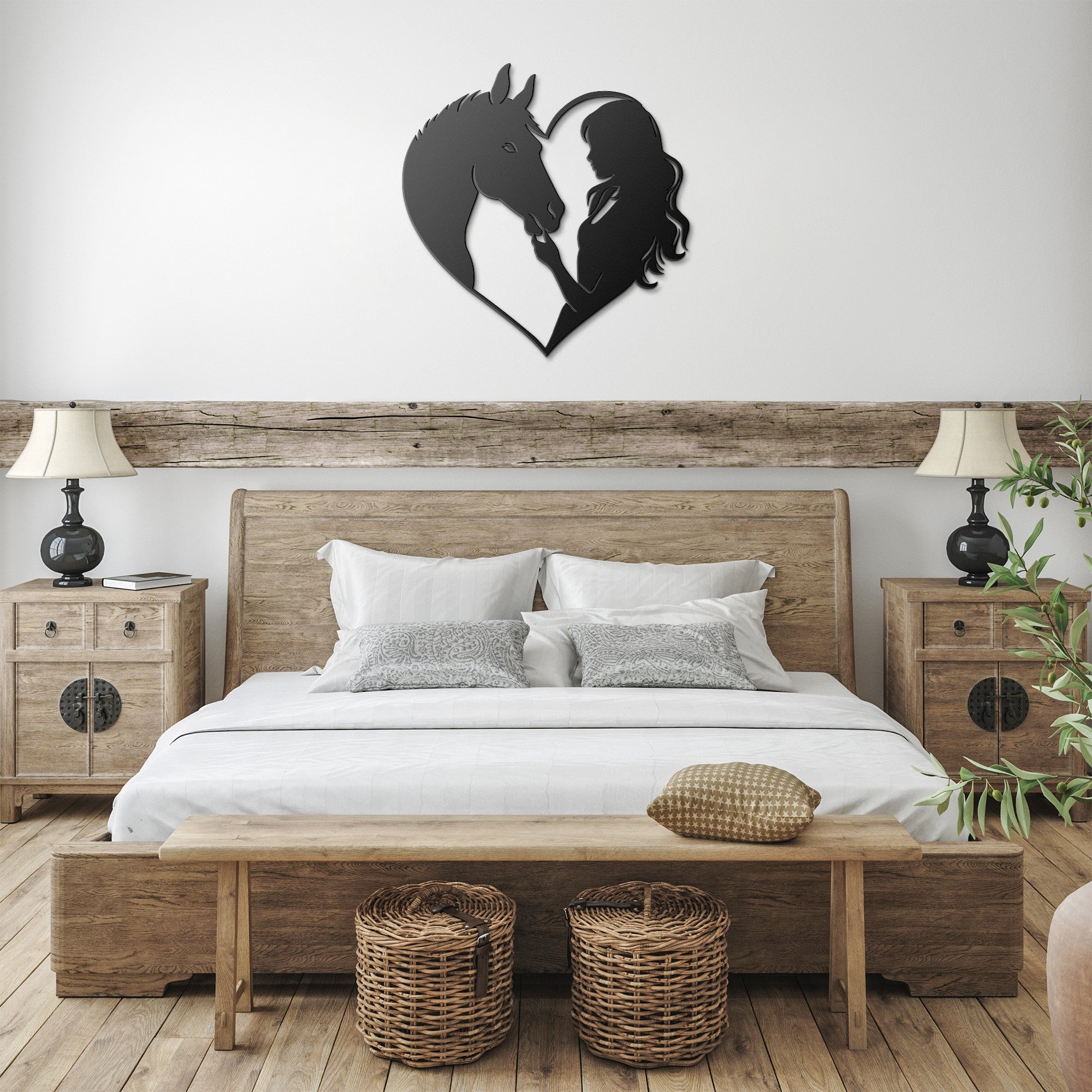 Horse Love Metal Sign - Cool Metal Signs