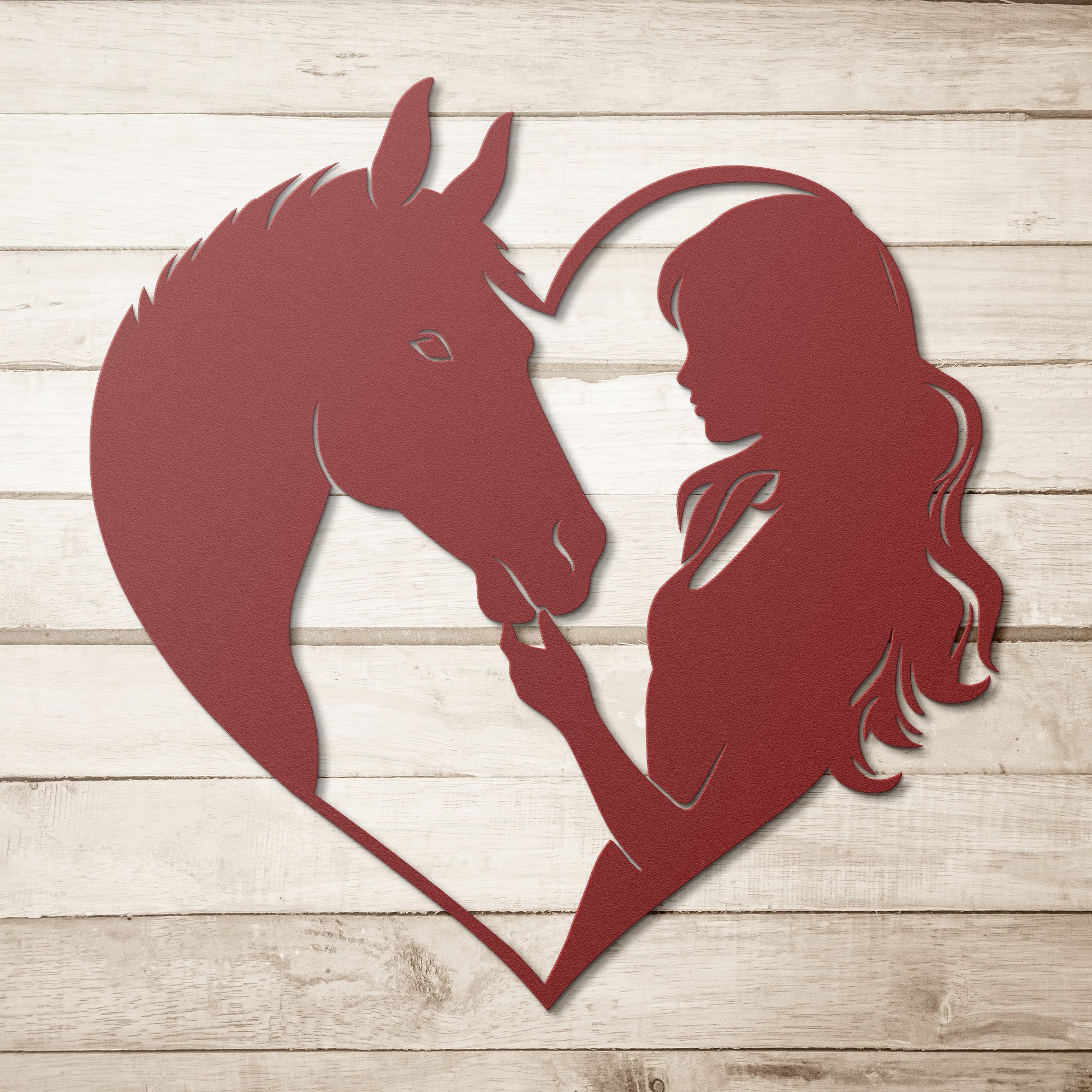 Horse Love Metal Sign - Cool Metal Signs