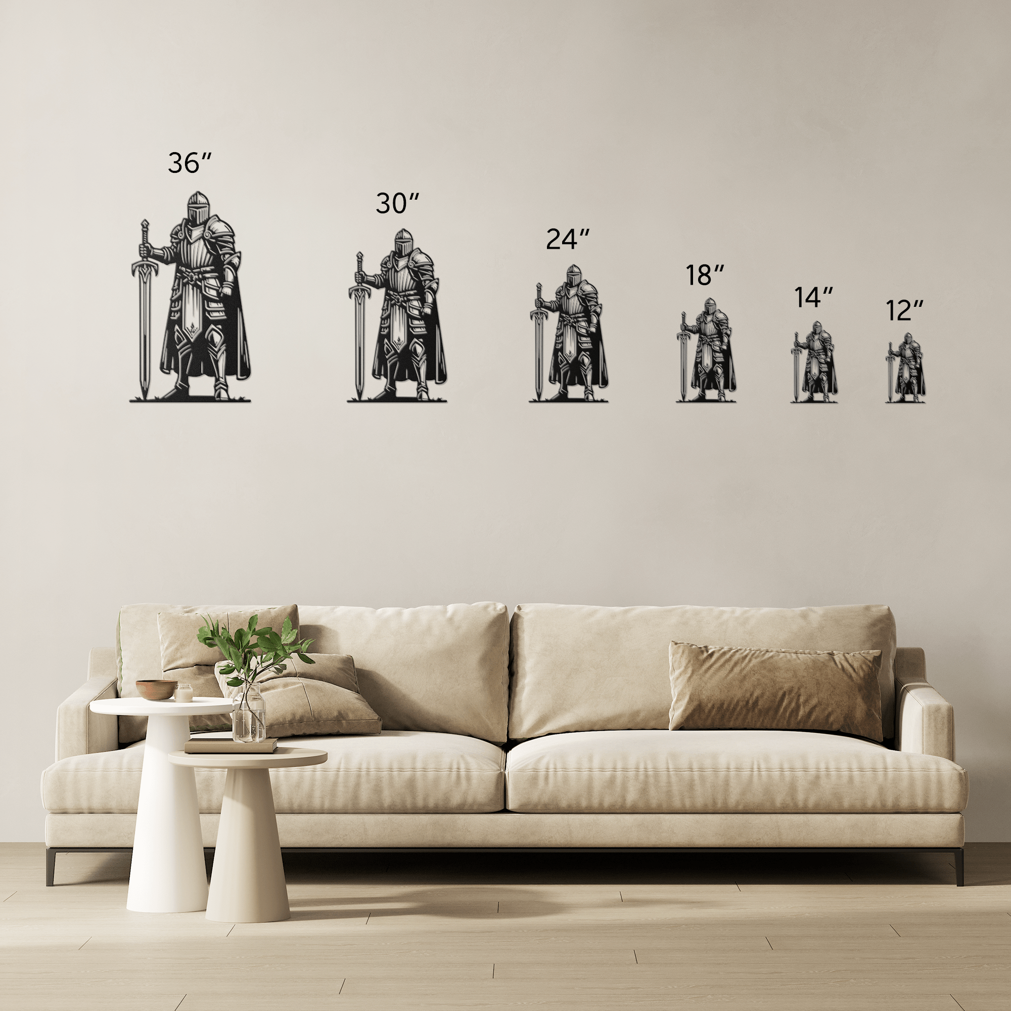 Knight Metal Sign - Cool Metal Signs