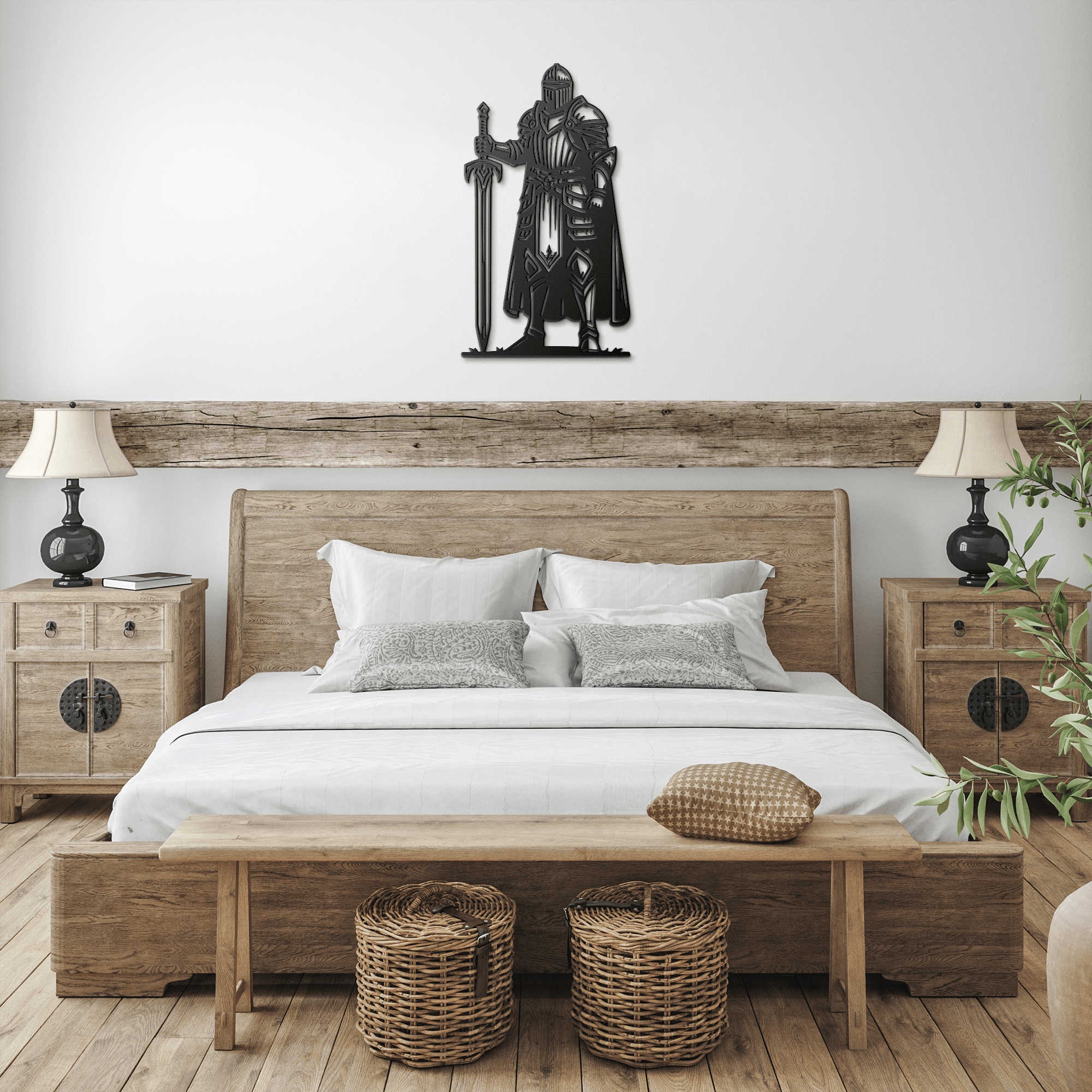 Knight Metal Sign - Cool Metal Signs