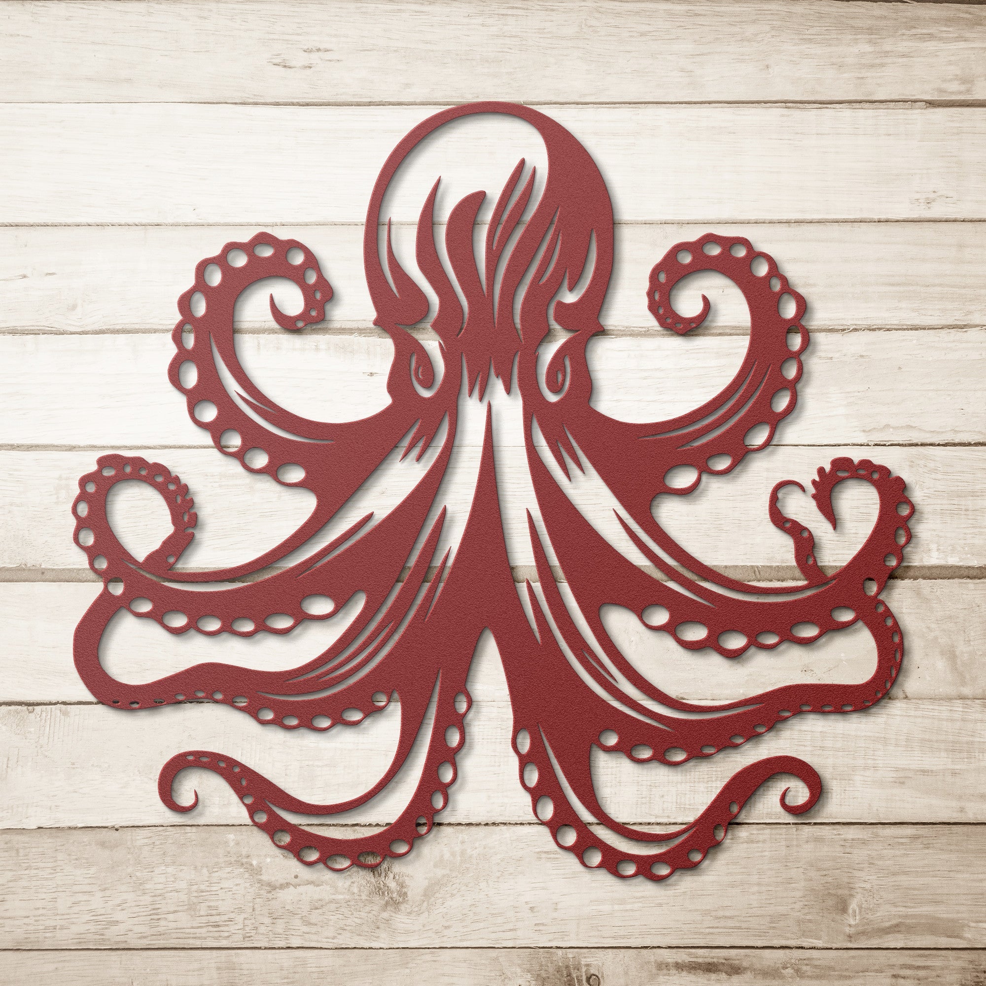 Octopus Metal Sign - Cool Metal Signs