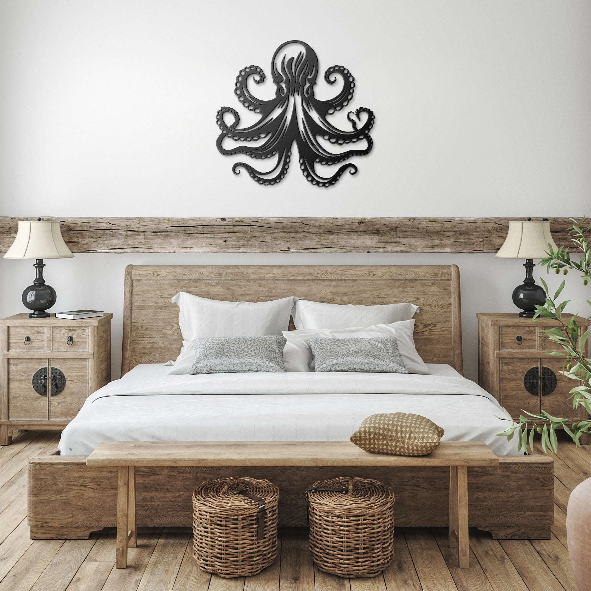 Octopus Metal Sign - Cool Metal Signs