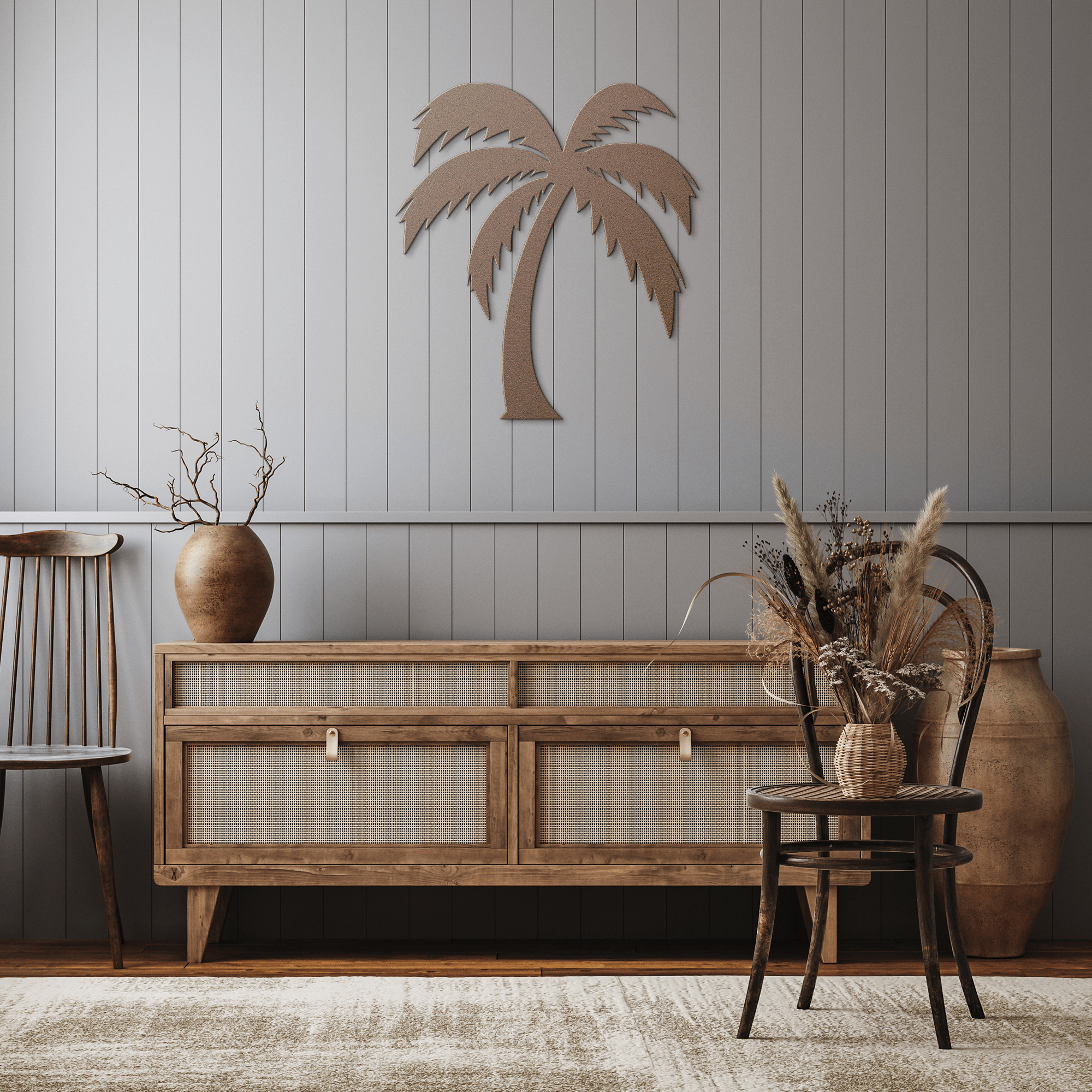 Palm Tree Metal Sign - Cool Metal Signs