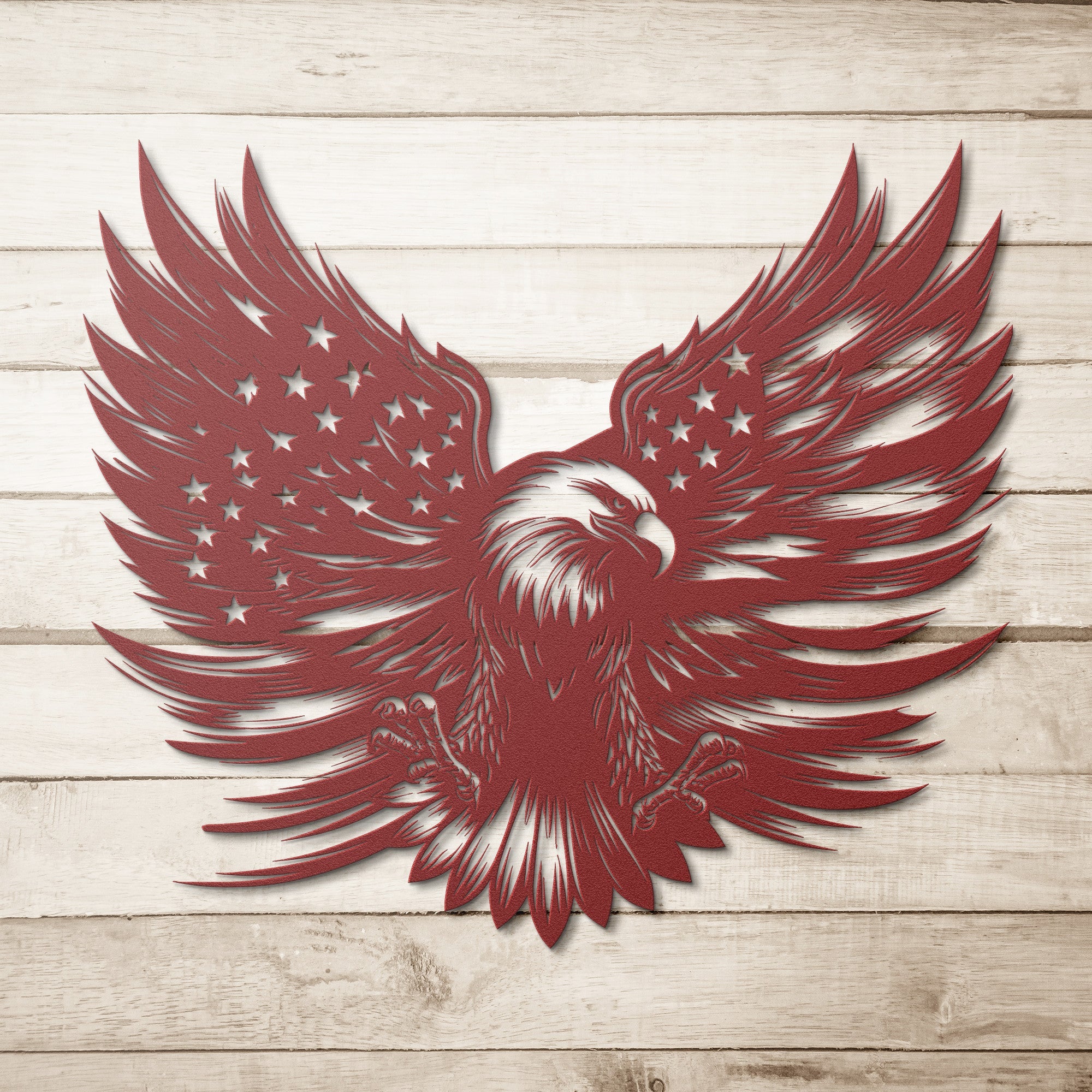 Patriot Eagle Sign - Cool Metal Signs