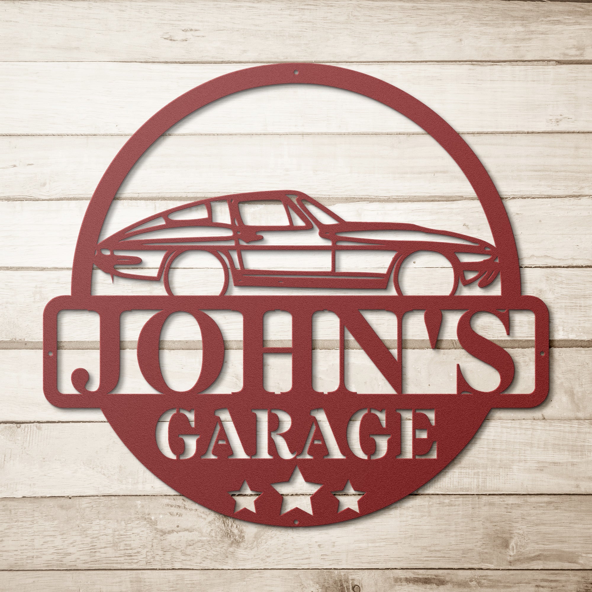 Personalized Garage Sign - Cool Metal Signs