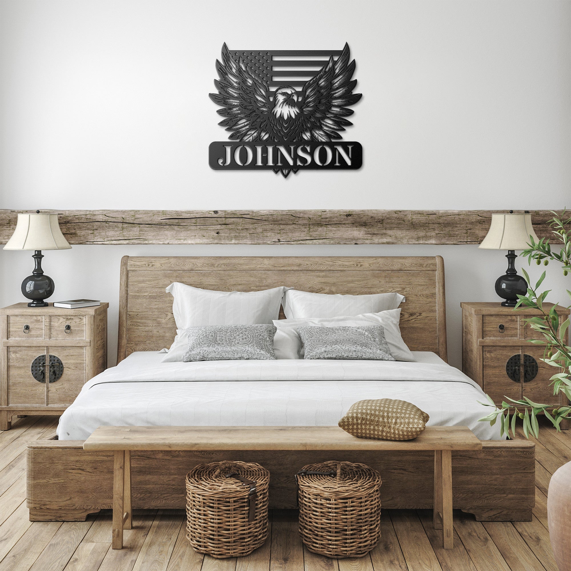 Personalized Liberty Eagle - Cool Metal Signs