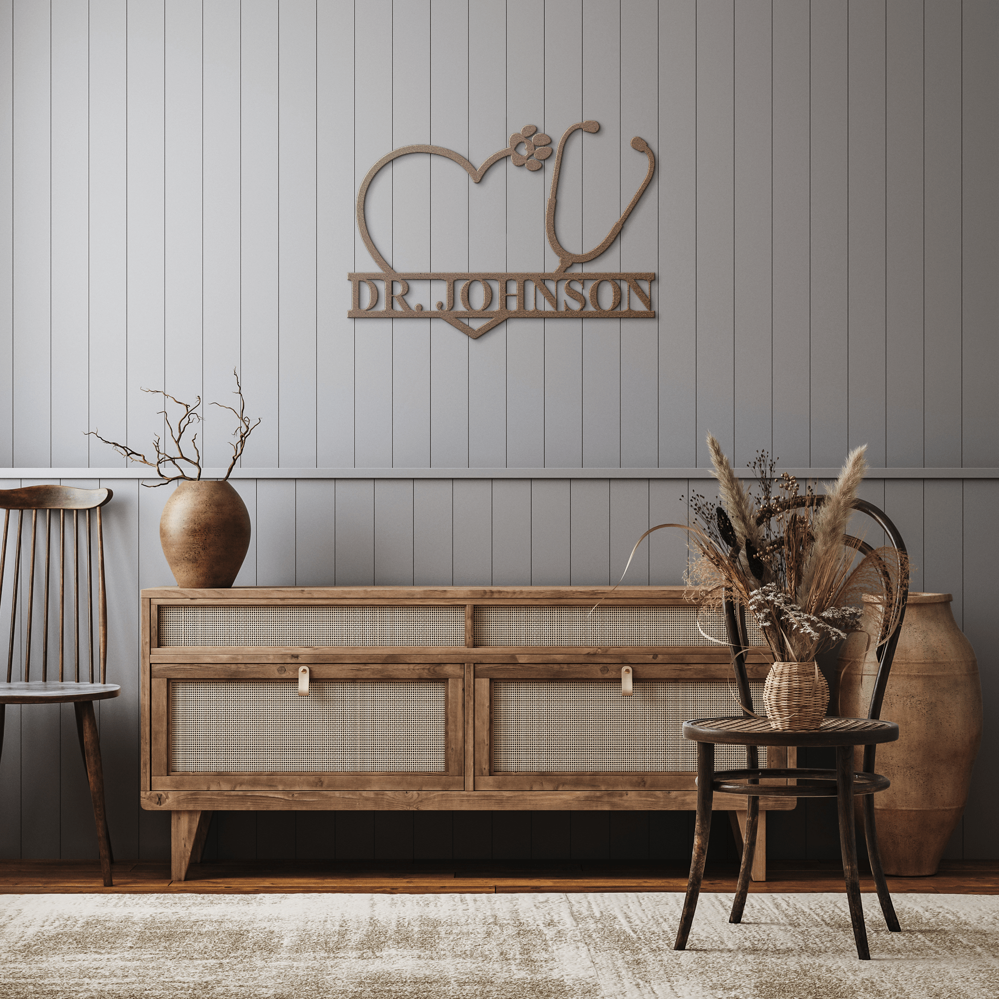 Personalized Veterinarian Sign - Cool Metal Signs