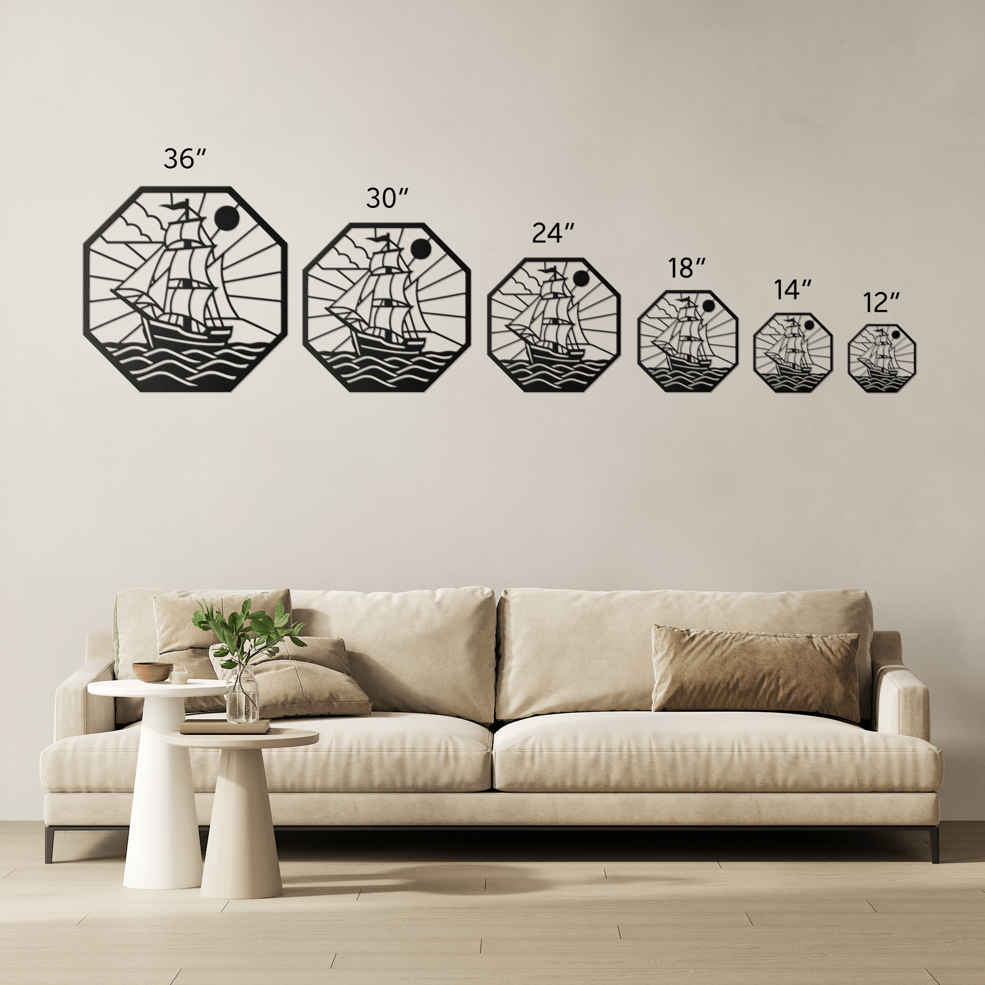 Pirate Ship Metal Sign - Cool Metal Signs